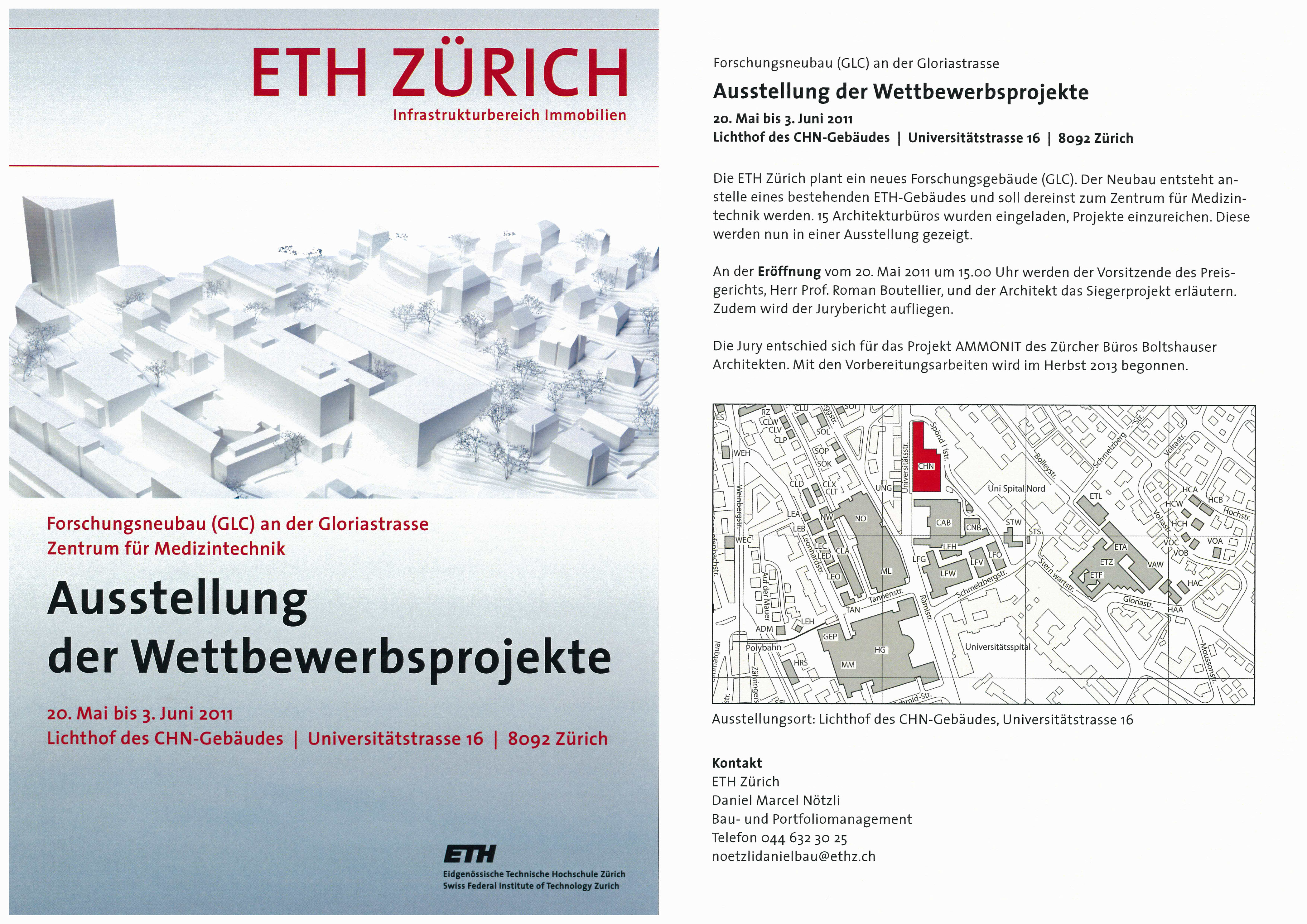 Boltshauser Architekten Ausstellung WBW Forschungsgebaeude GLC