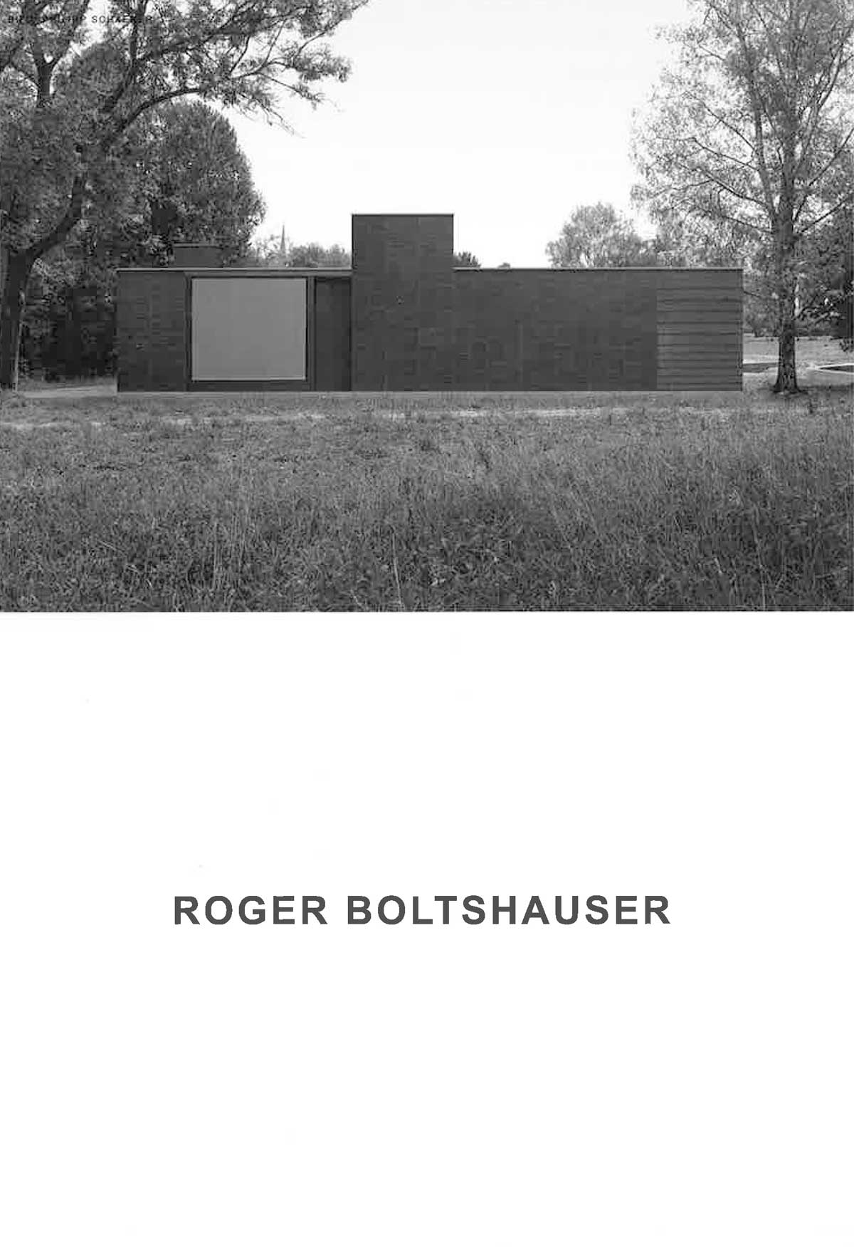 Boltshauser Architekten Ausstellung Transformator