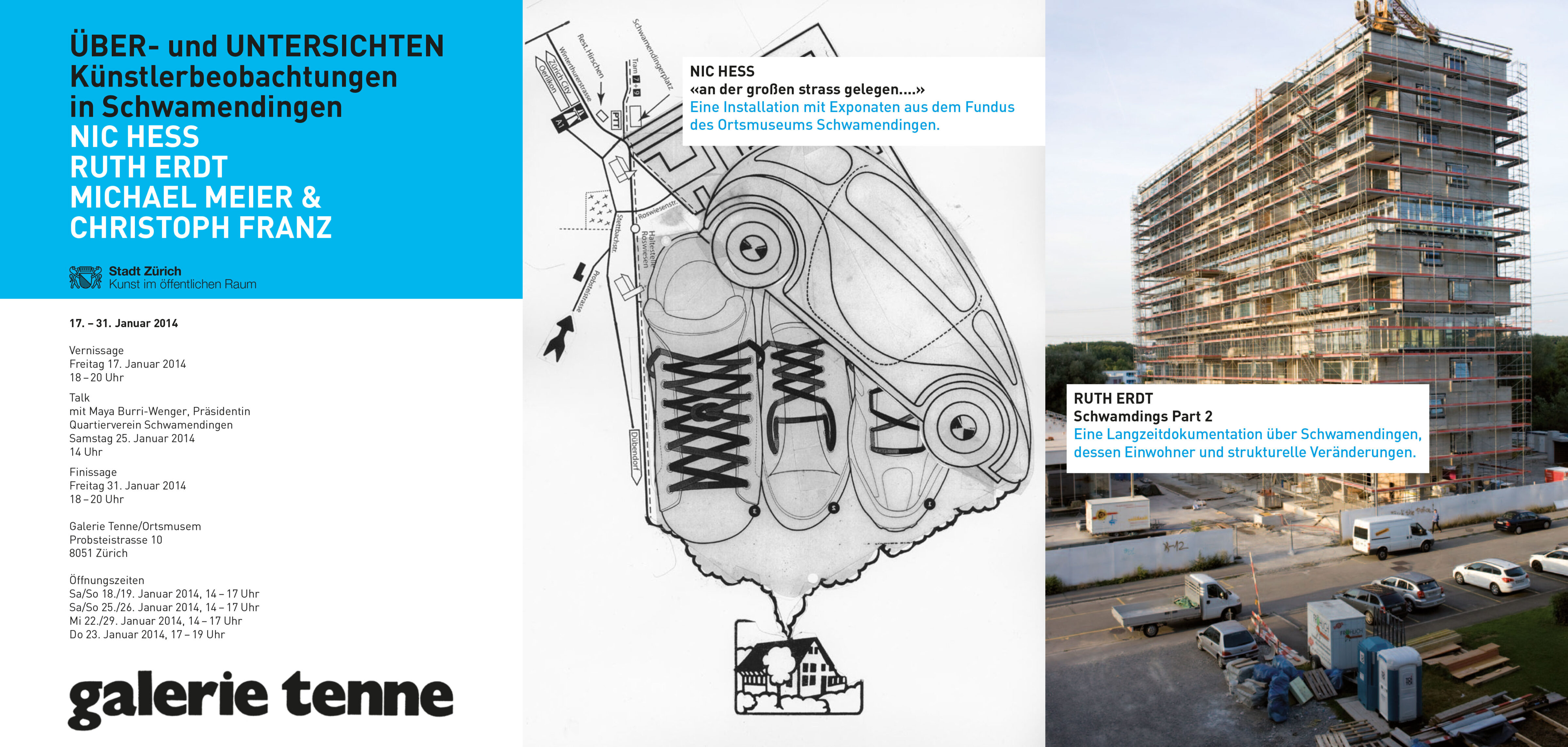 Boltshauser Architekten Ausstellung Über und Untersichten