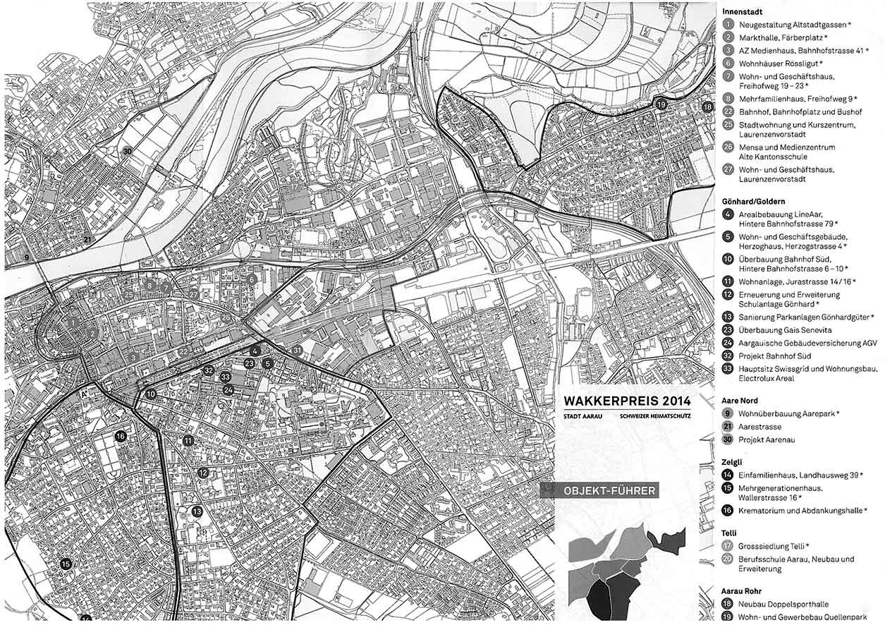 Boltshauser Architekten Stadtführung Wakkerpreis