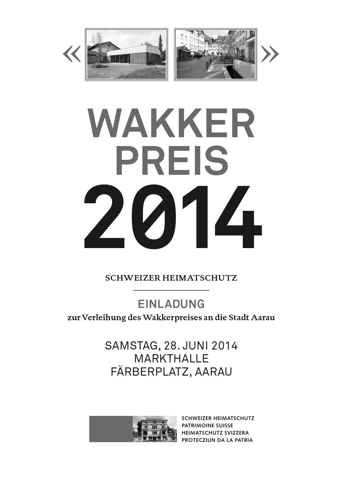 Boltshauser Architekten Verleihung Wakkerpreis