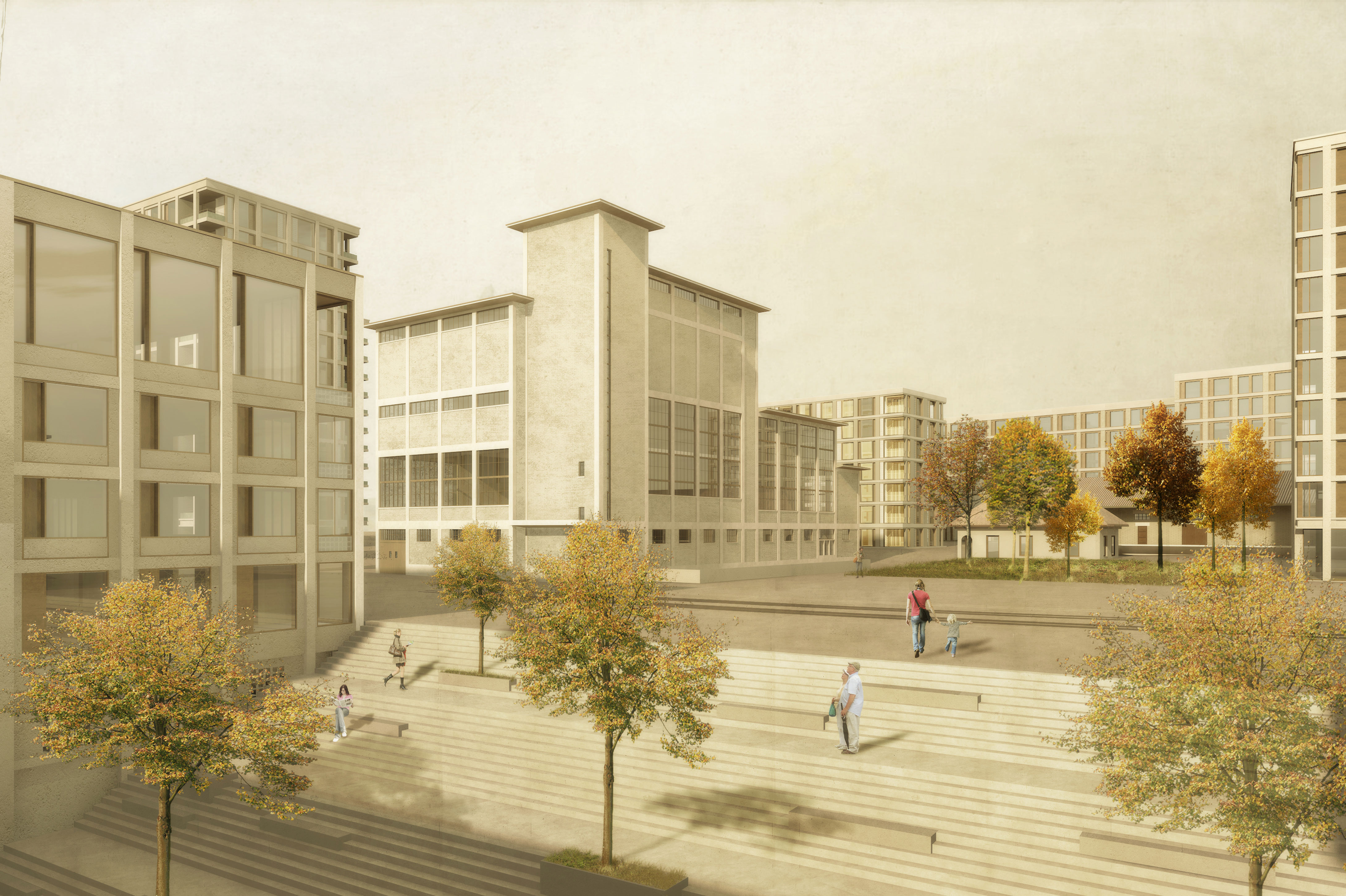 Boltshauser Architekten Wettbewerbsgewinn Papieri Cham