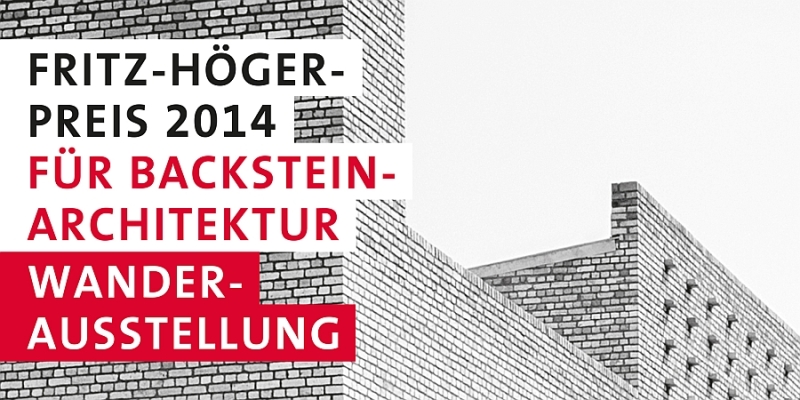 Boltshauser Architekten Wanderausstellung Fritz Höger Preis