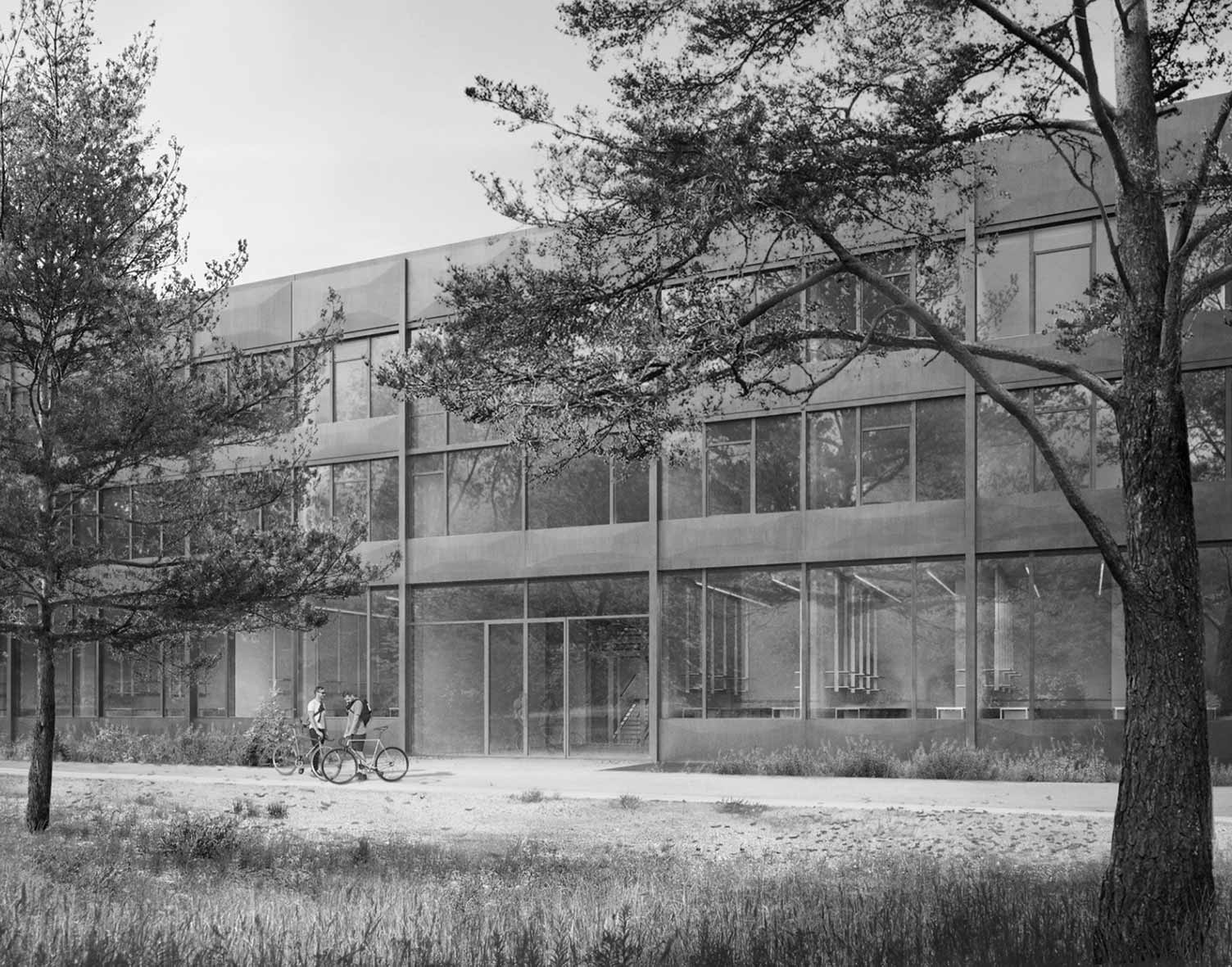 Boltshauser Architekten Wettbewerb HIF ETH Zürich