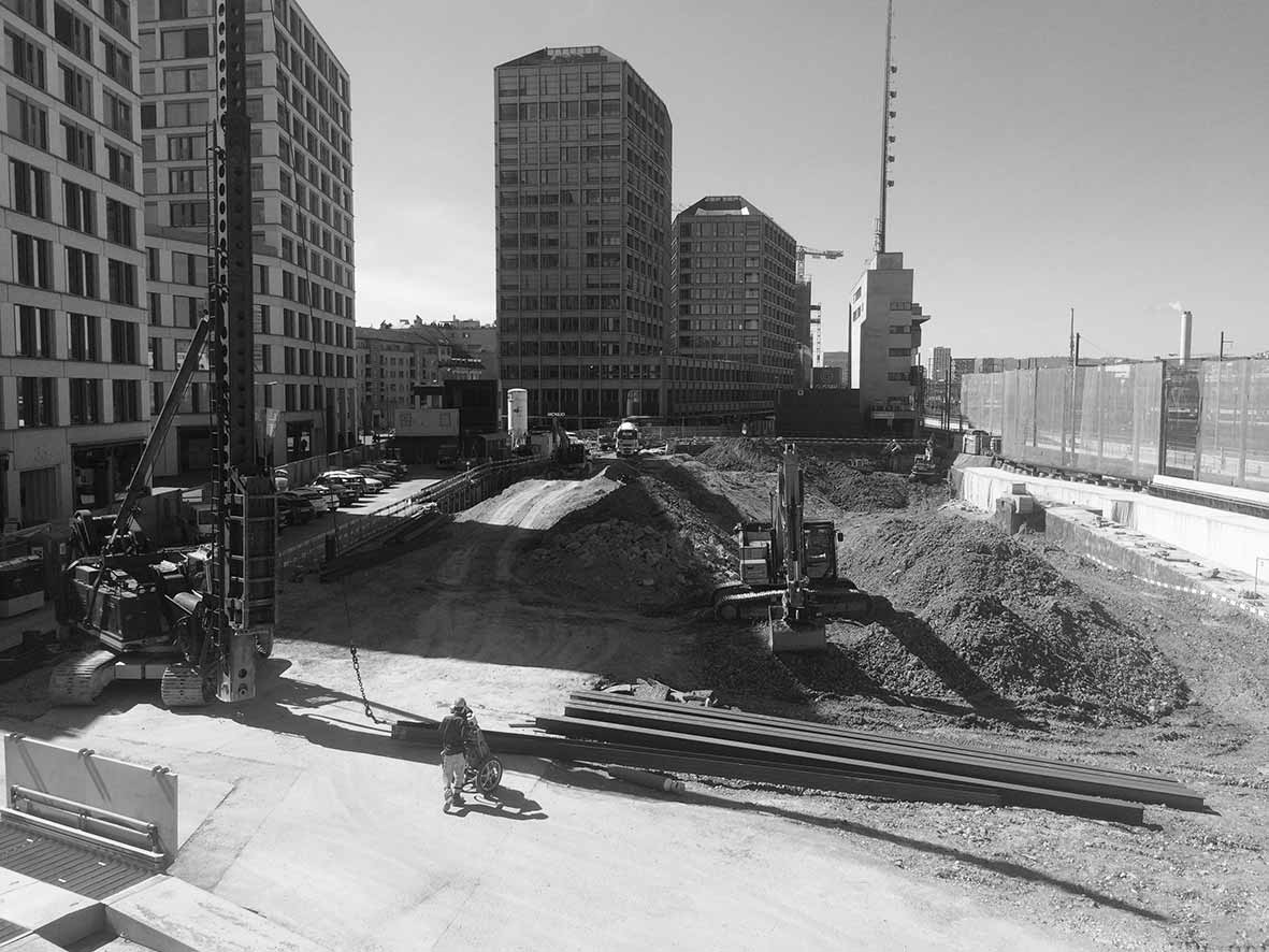 Boltshauser Architekten Baustellenstart Baufeld F Europallee Zürich