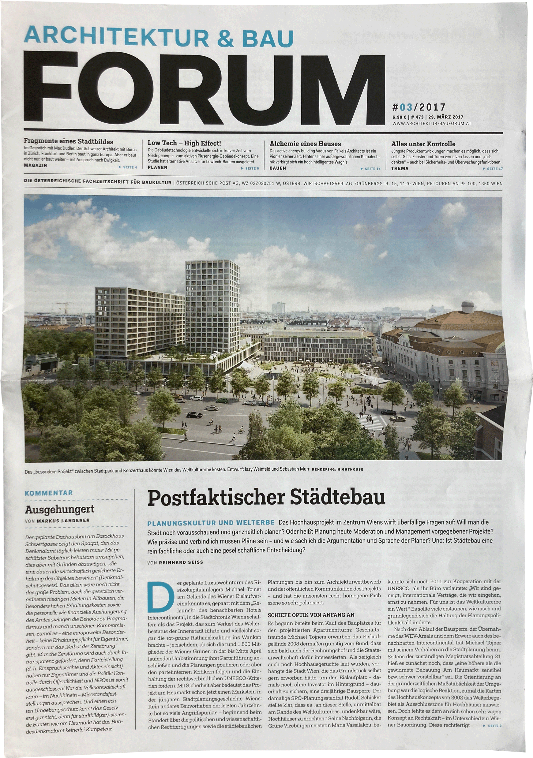 Boltshauser Architekten Architektur Bau Forum Haus Rauch Schlins