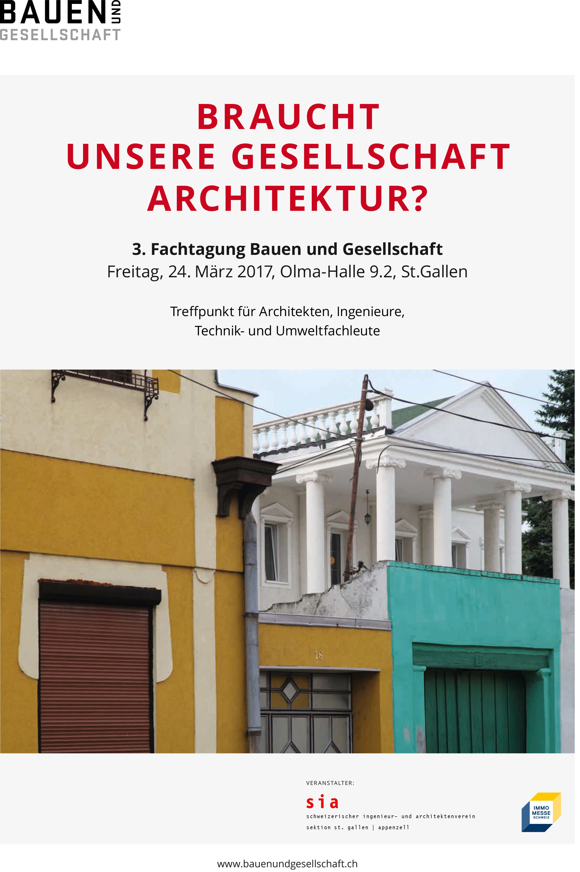 Boltshauser Architekten Vortrag Fachtagung Bauen und Gesellschaft St. Gallen