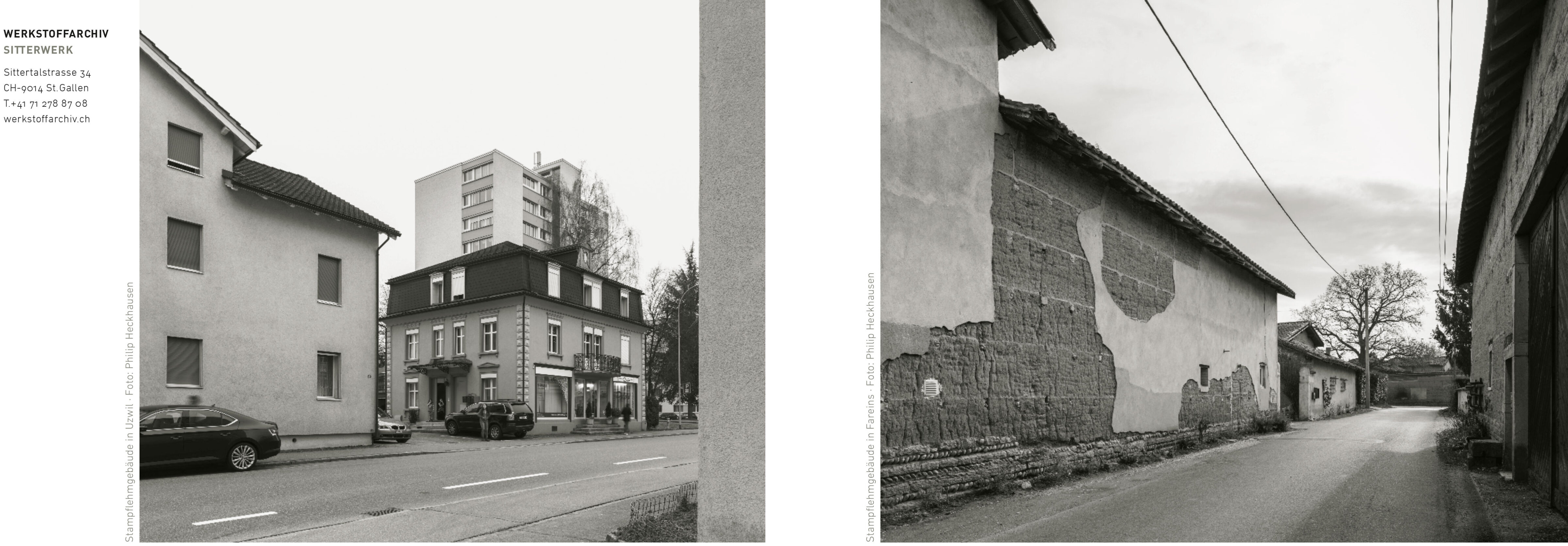 Boltshauser Architekten Ausstellung Pisé Von Lyon nach St. Gallen Sitterwerk St. Gallen