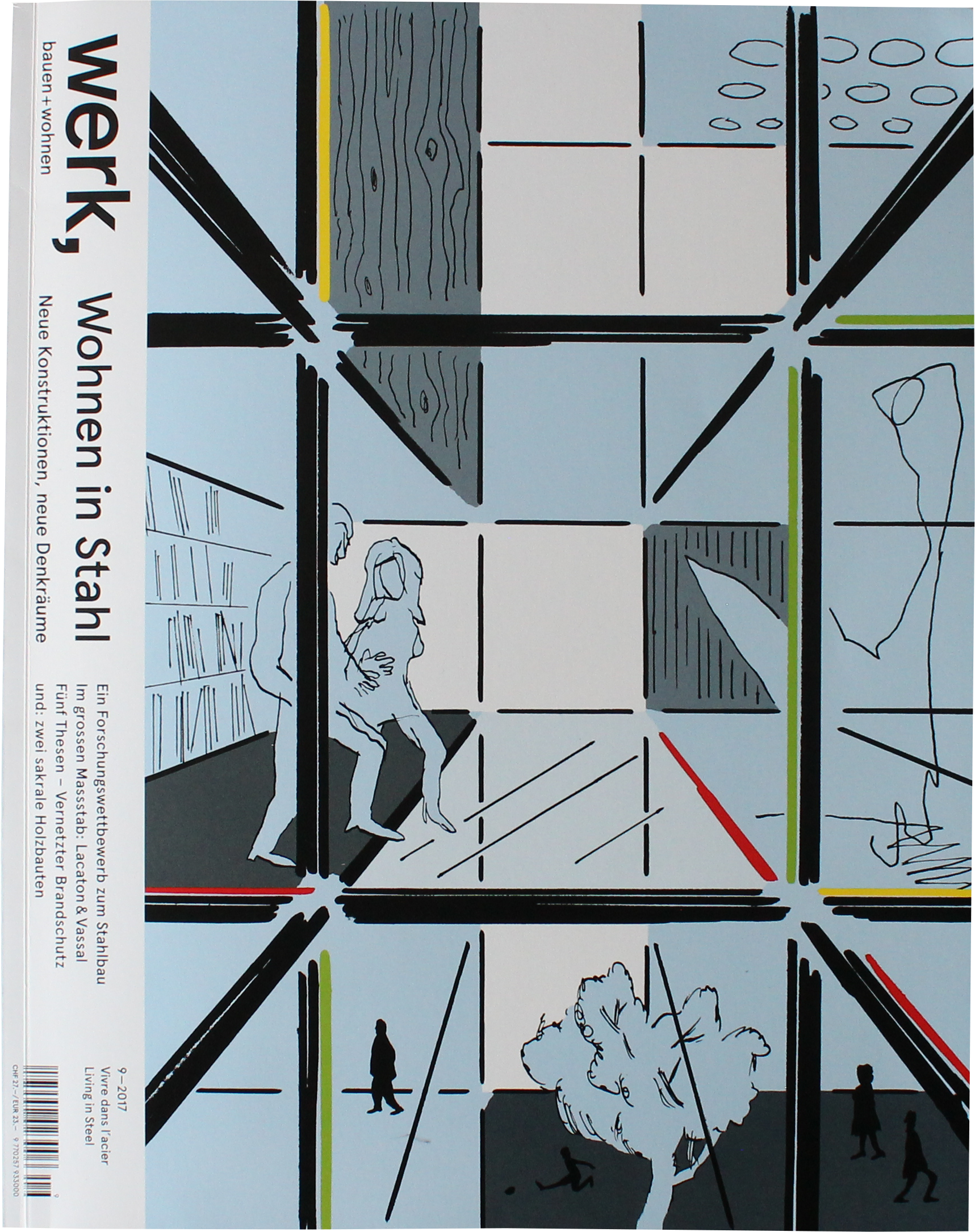 Boltshauser Architekten werk bauen wohnen Case Study Steel House Rapperswil