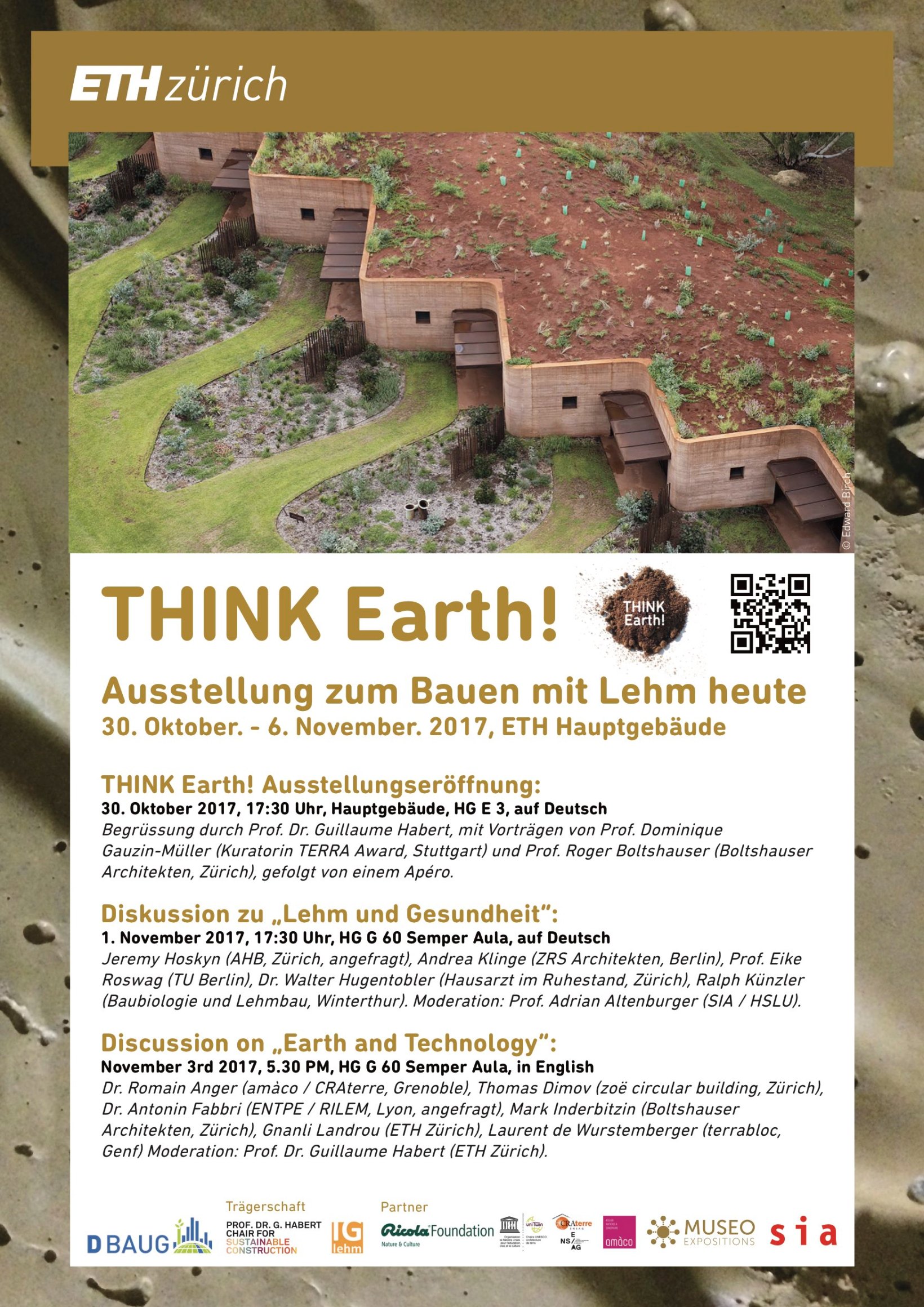 Boltshauser Architekten Ausstellung Think Earth ETH Zürich