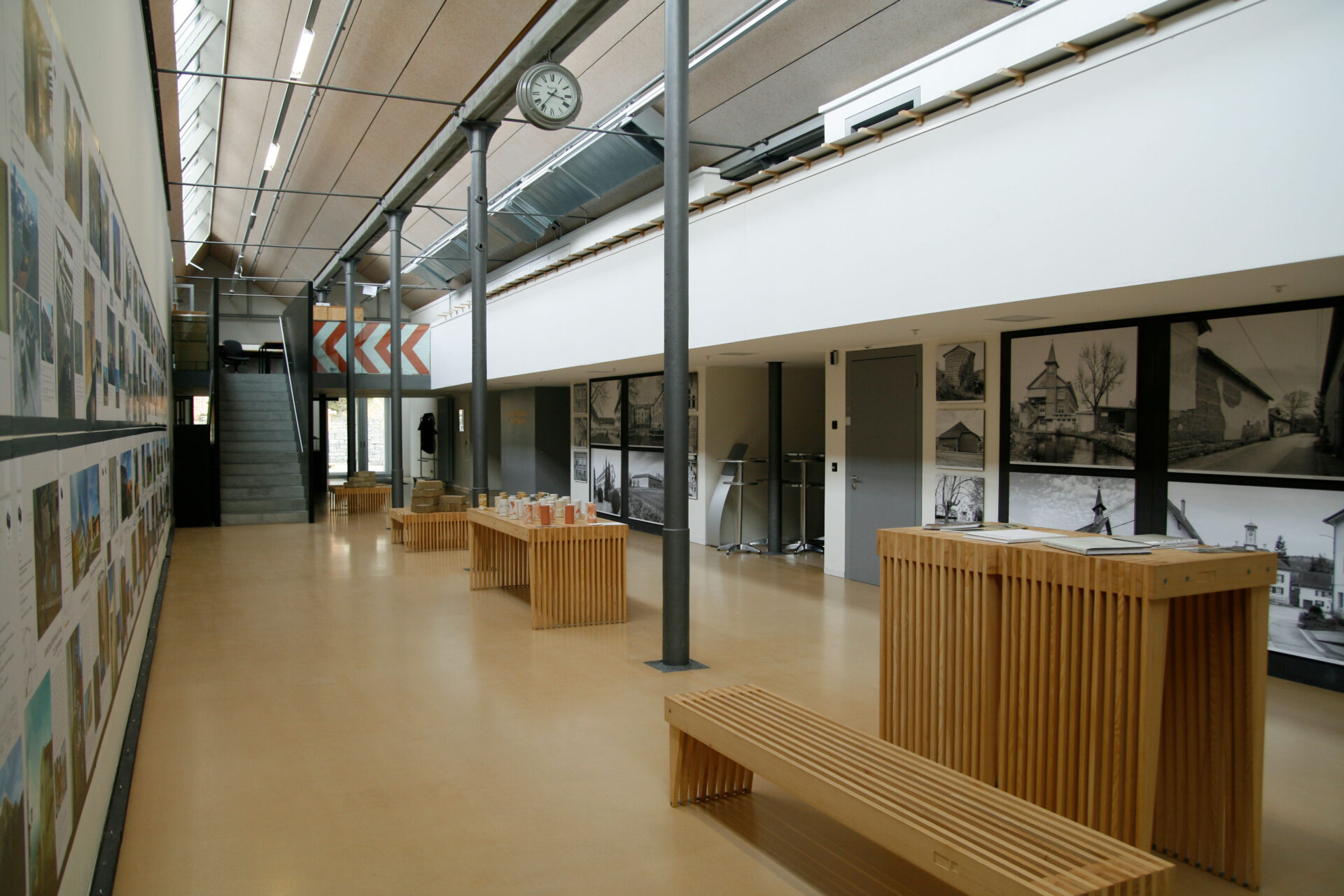 Boltshauser Architekten Ausstellung Pisé Tradition und Potenzial an der Universität Liechtenstein Vaduz
