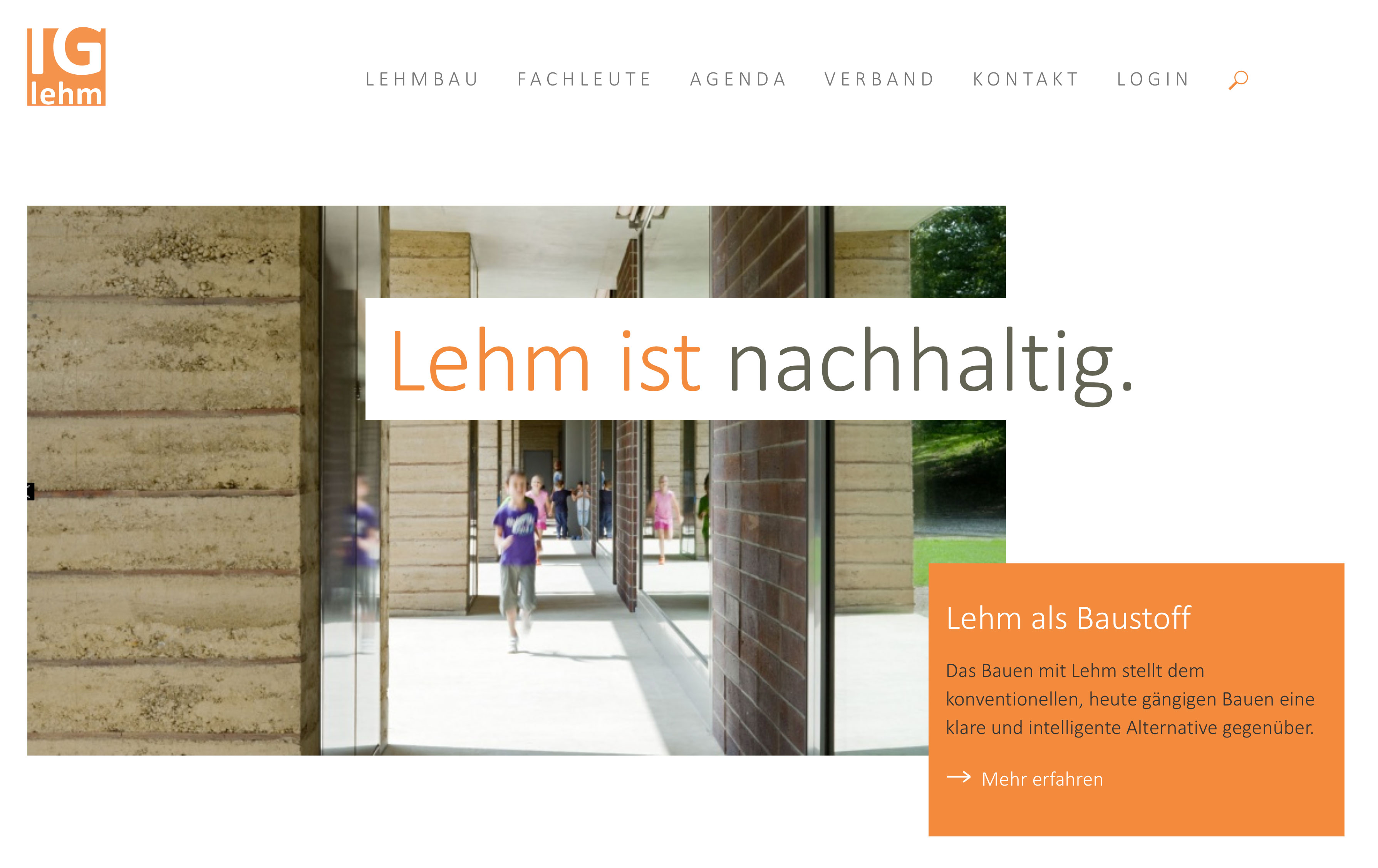 Boltshauer Architekten Webseite IG Lehm