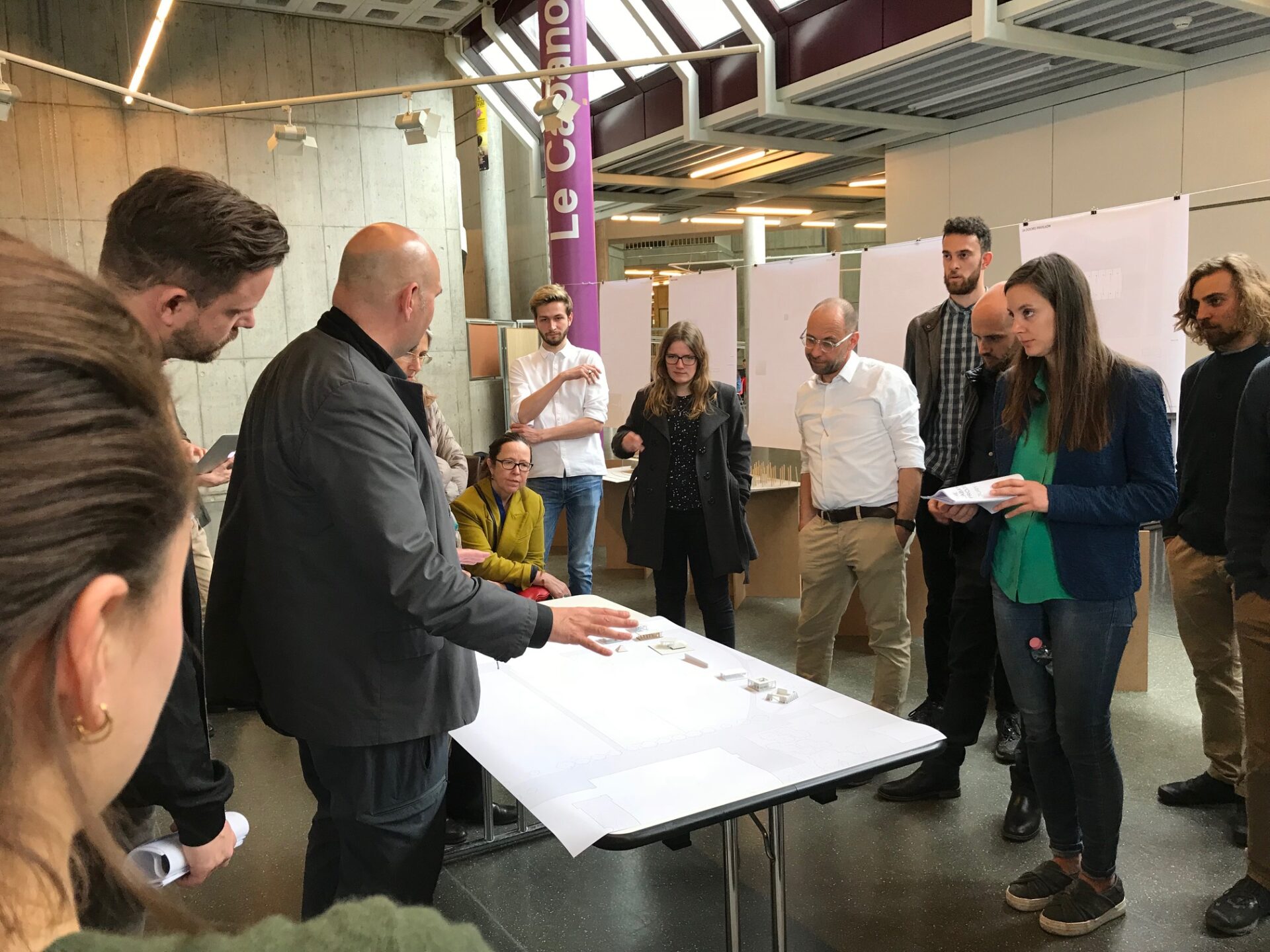 Boltshauser Architekten Jury Cabanon EPFL Lausanne