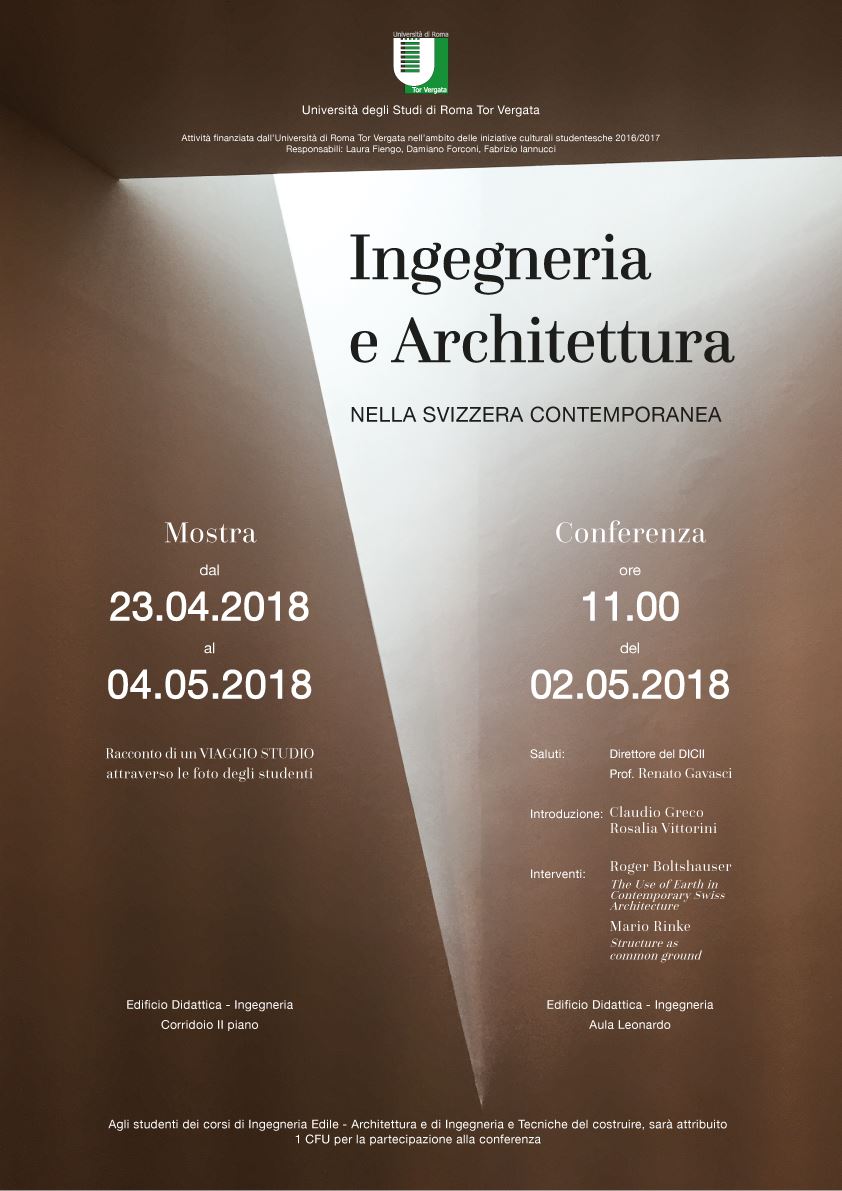 Boltshauser Architekten Vortrag Rom