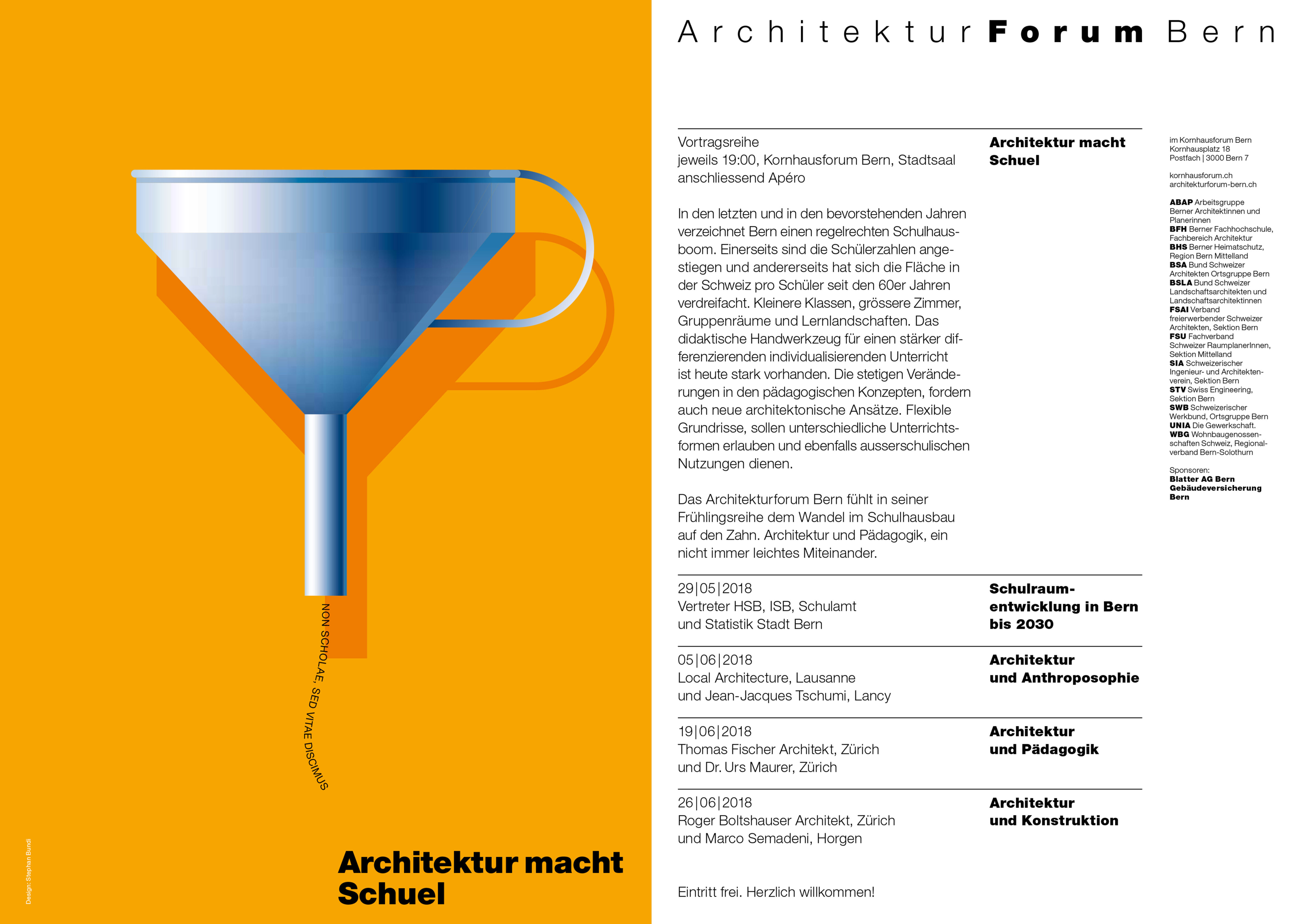 Boltshauser Architekten Vortrag Architektur Forum Bern