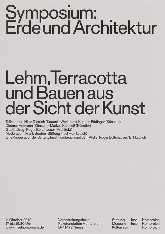 Boltshauser Architekten Symposium Insel Hombroich