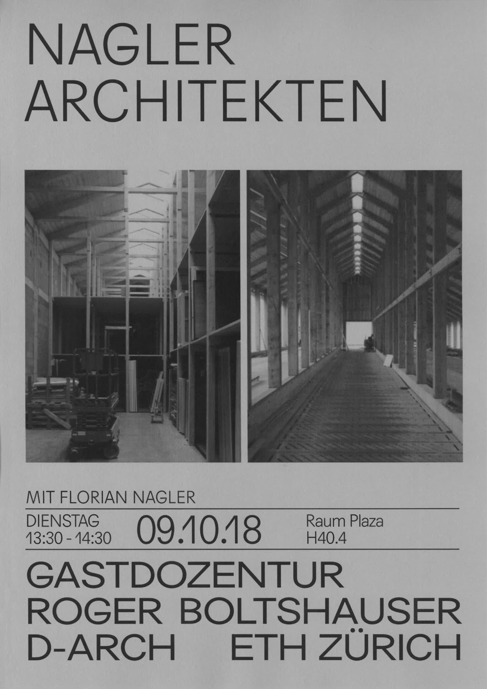 Boltshauser Architekten Vortrag von Florian Nagler