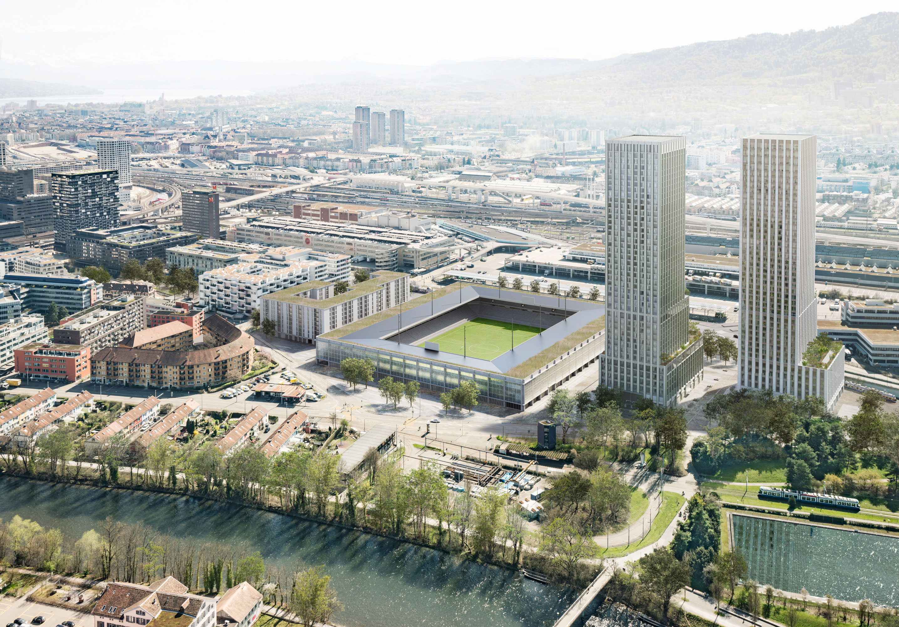 Boltshauser Architekten Podiumsdiskussion Hardturmprojekt