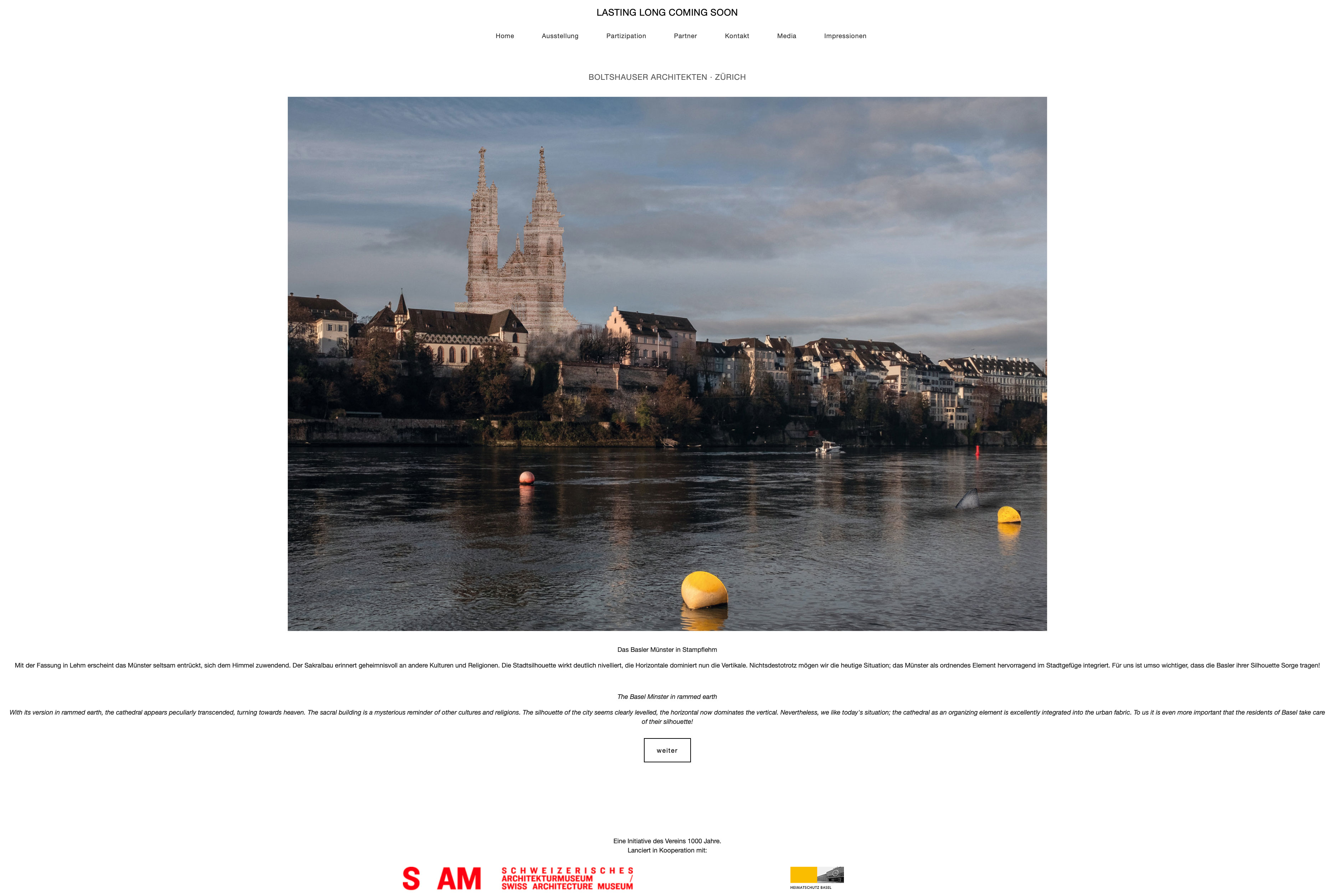 Boltshauser Architekten Lasting Long Coming Soon Basler Muenster