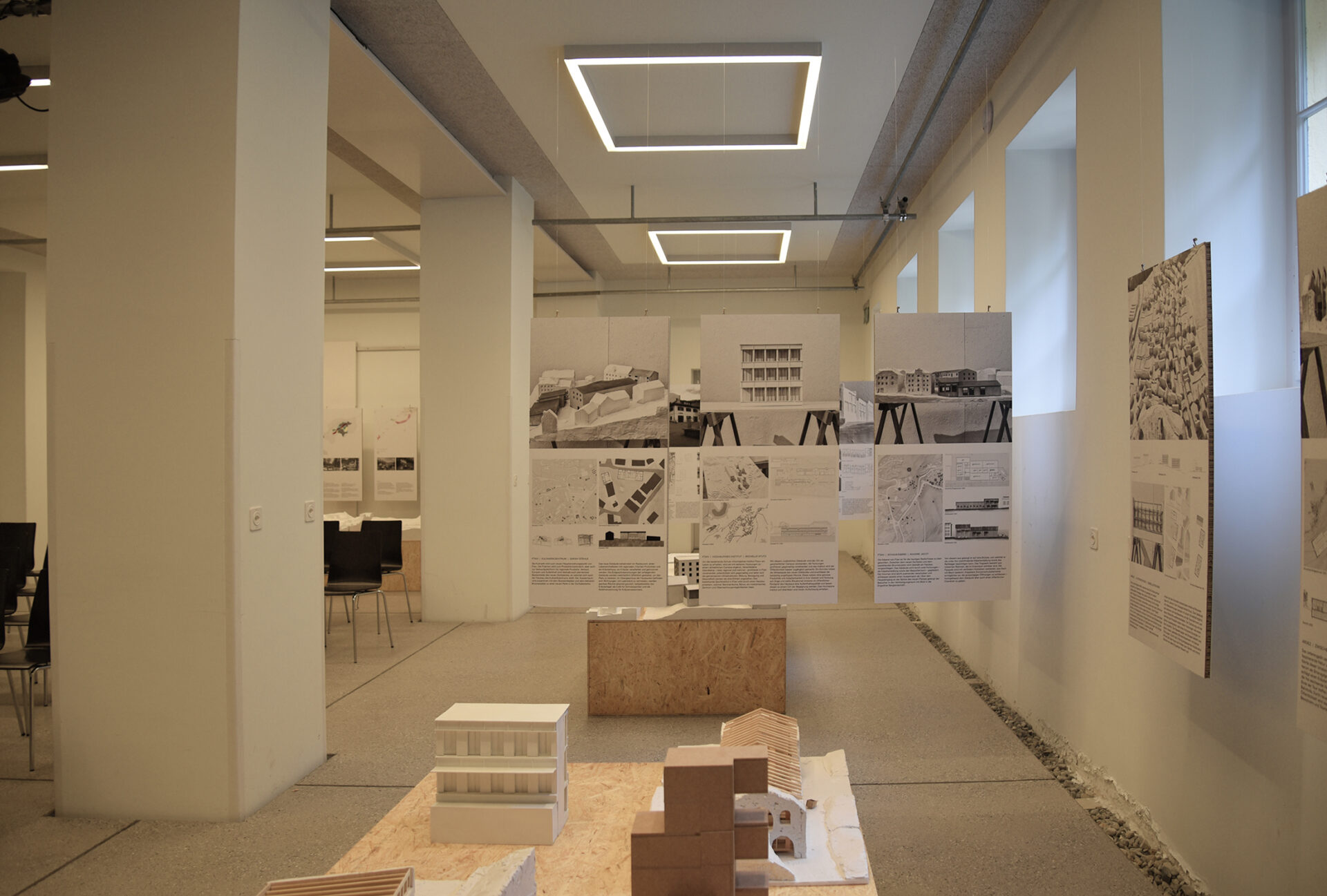 Boltshauser Architekten Ausstellung Svilup Territorial dal Cumün da Scuol Fundaziun Nairs Scuol