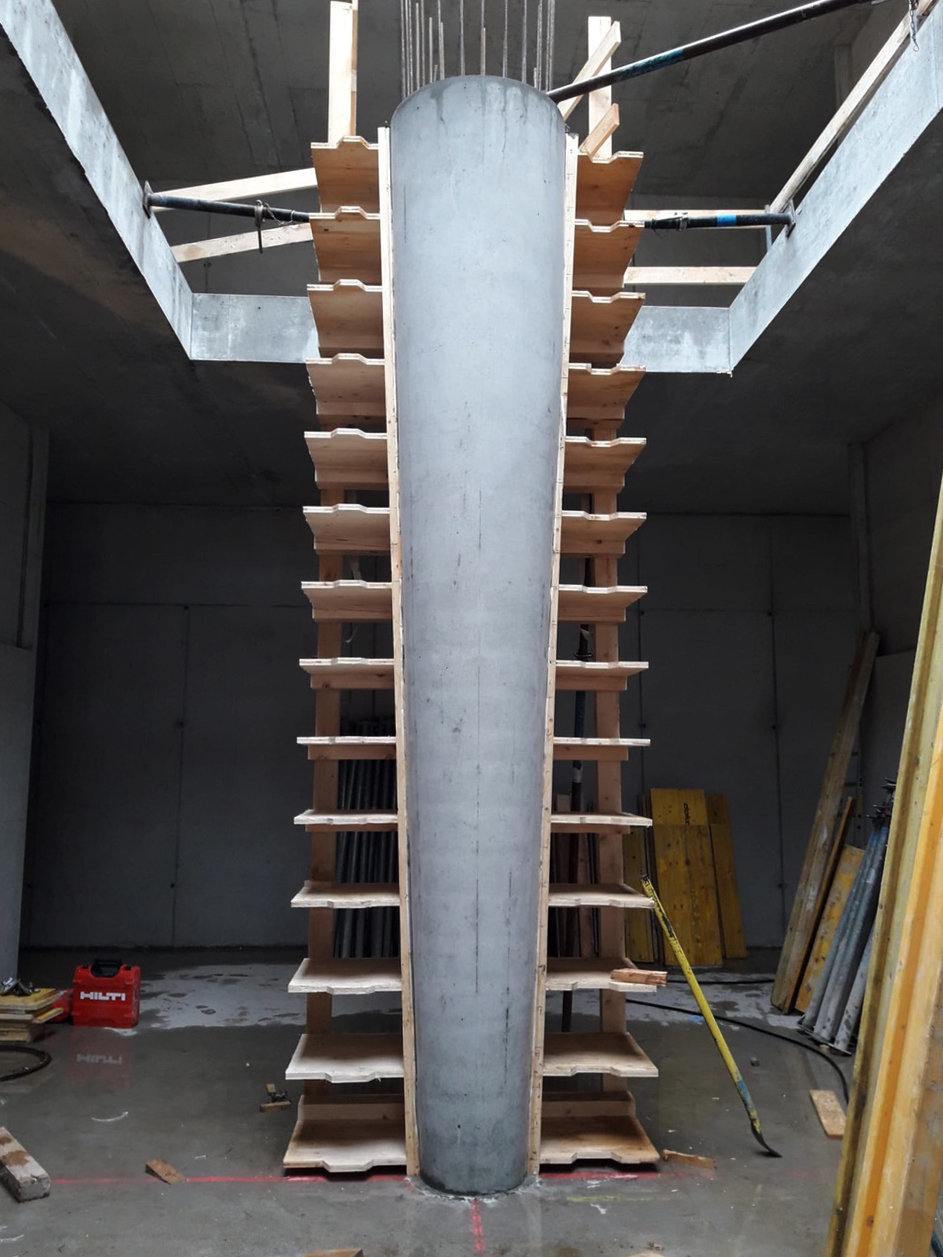 Boltshauser Architekten Baustelle Chollerstrasse