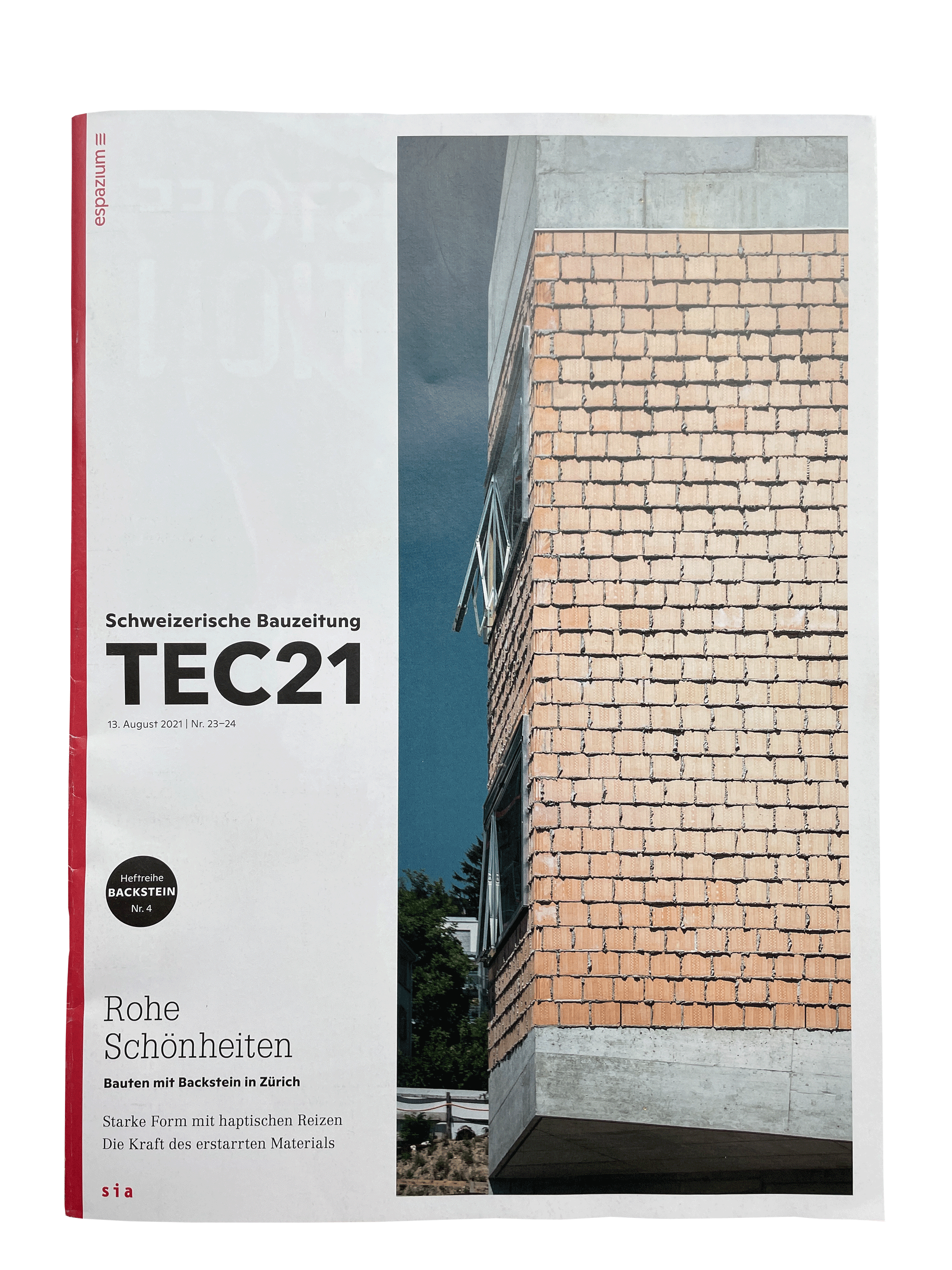 Boltshauser Architekten TEC21 Lehmturm Cham