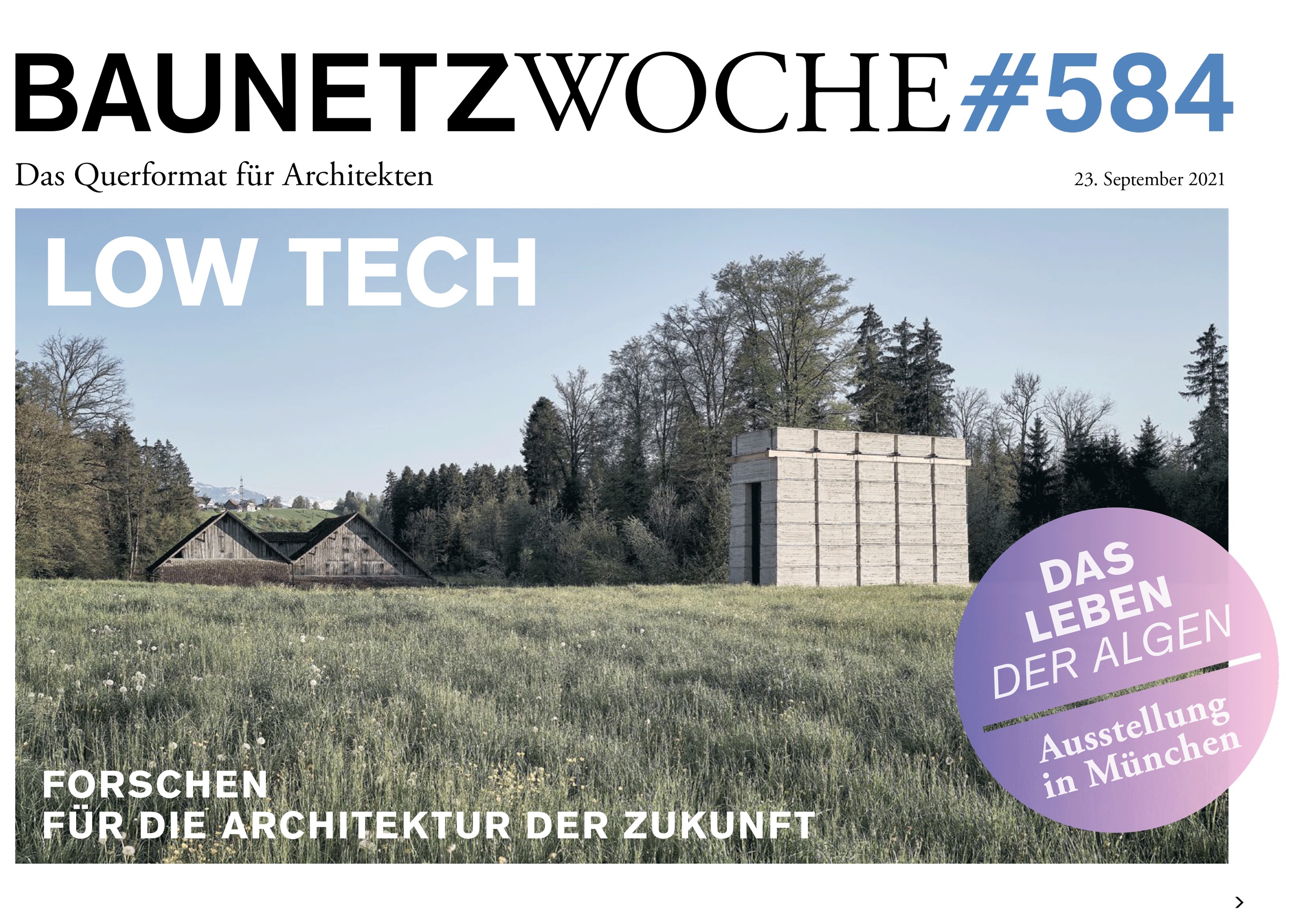 Boltshauser Architekten BaunetzWoche Ofenturm Cham