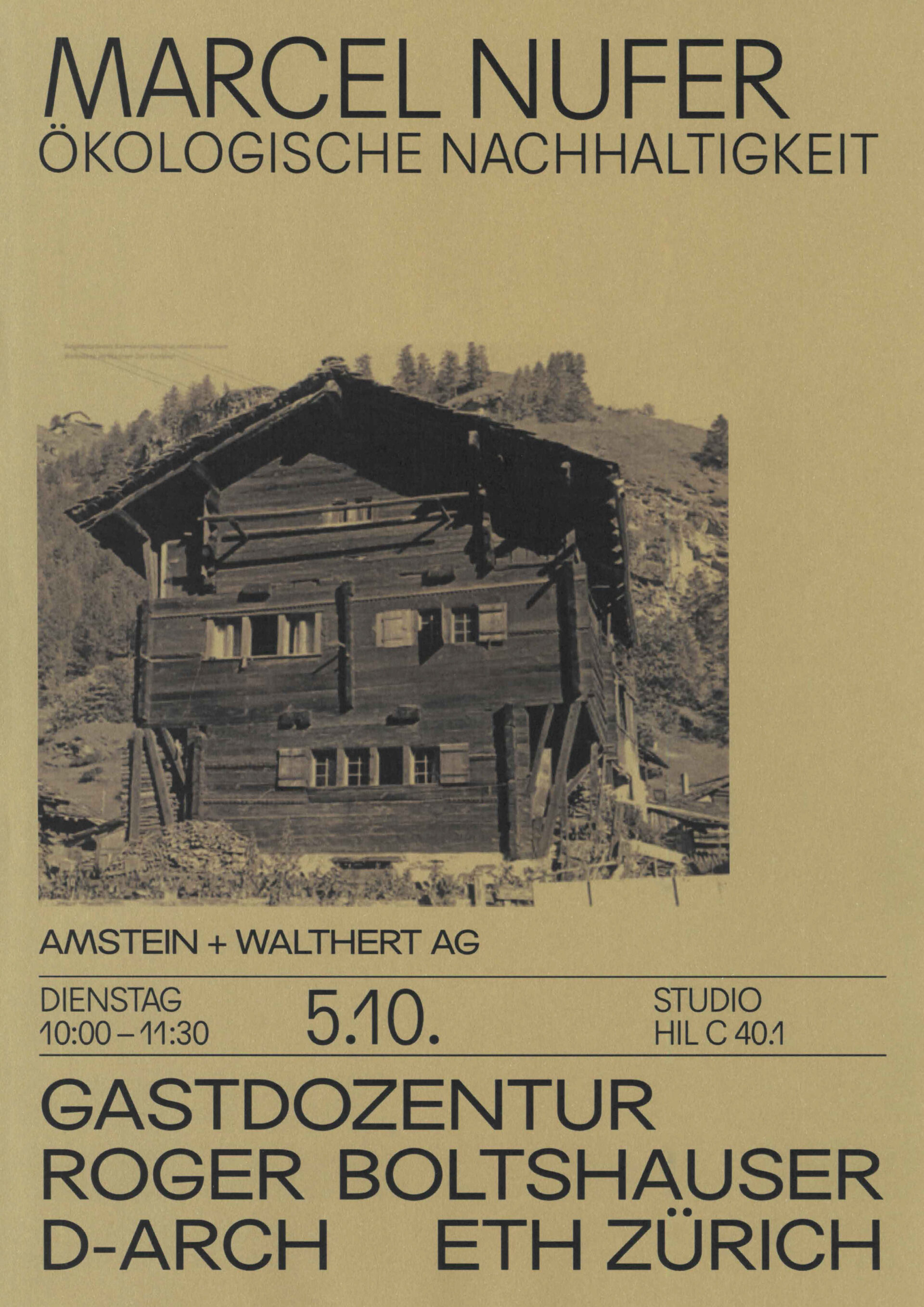 Boltshauser Architekten Vortrag Marcel Nufer