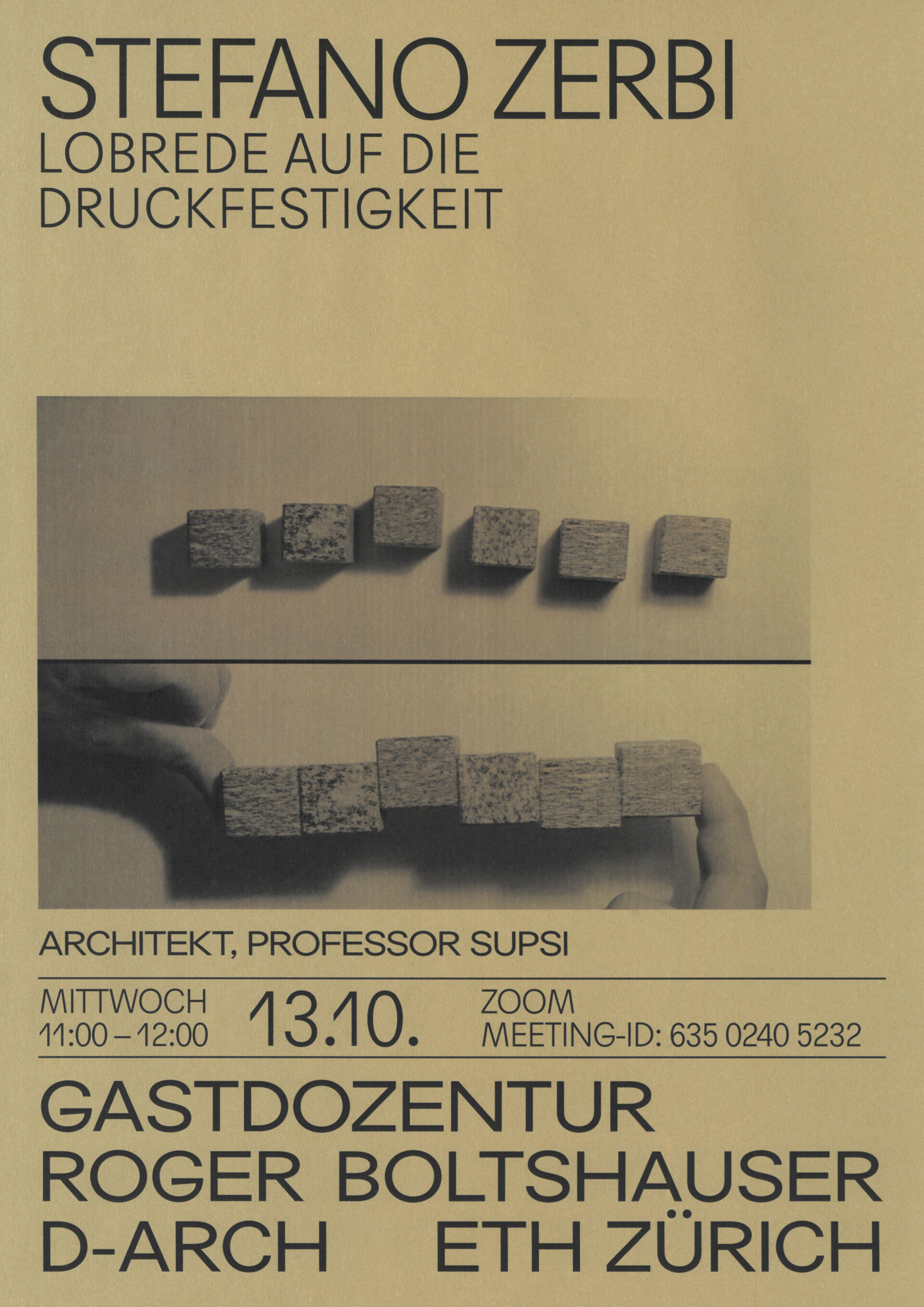 Boltshauser Architekten Vortrag Stefano Zerbi
