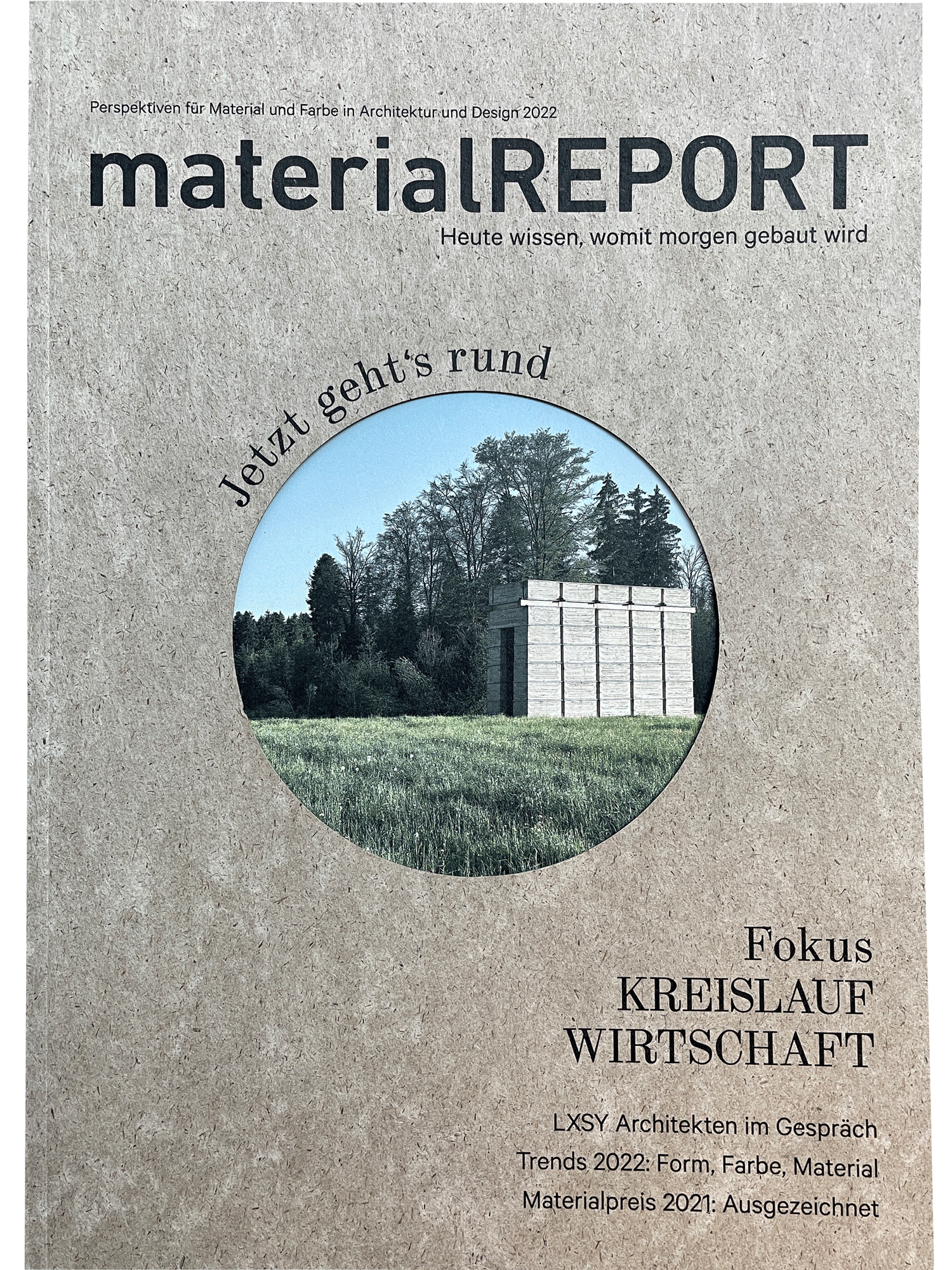 Boltshauser Architekten Materialreport Ofenturm Cham