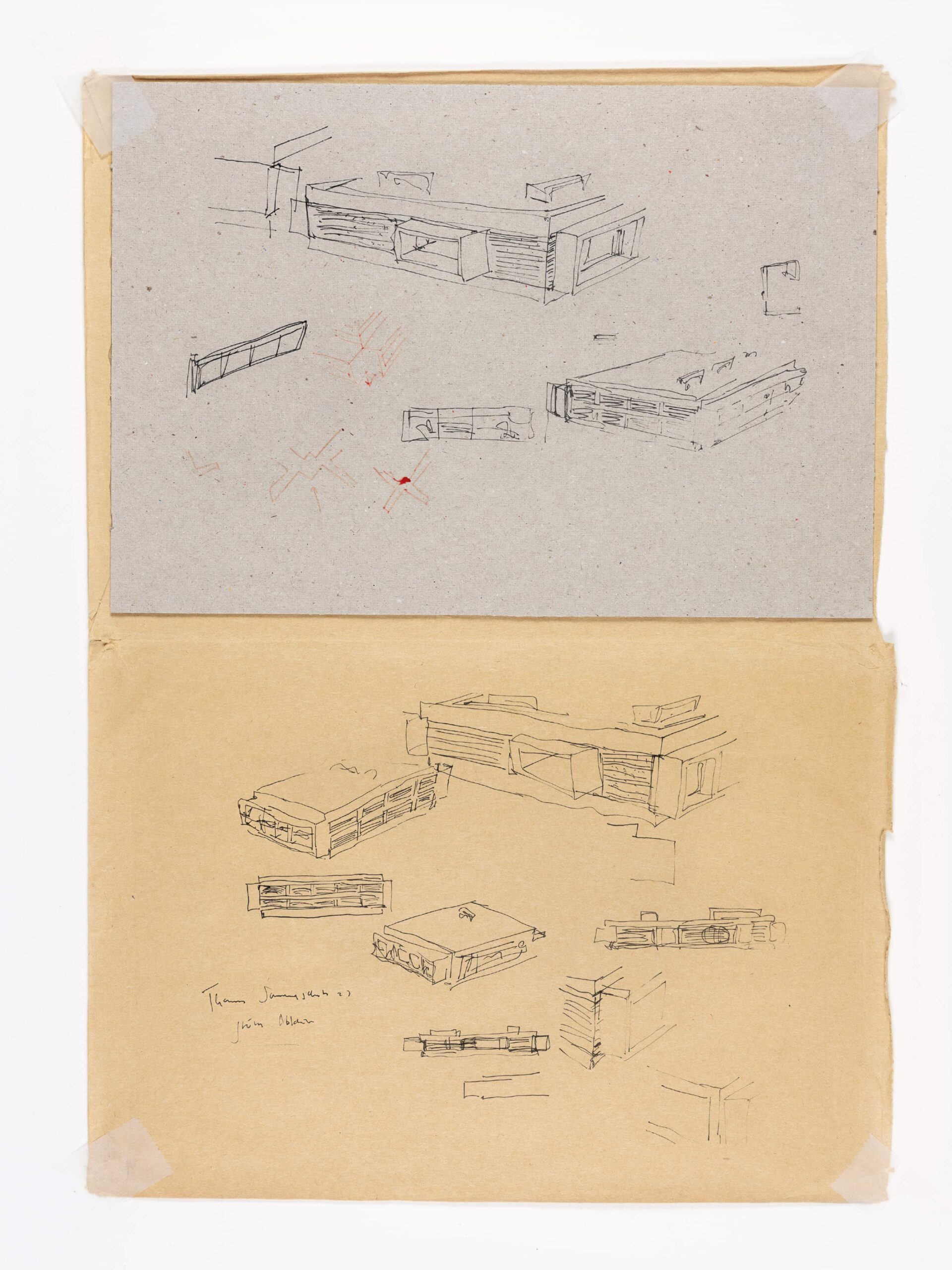 Boltshauser-Architekten-Schulanlage-Hirzenbach-Skizze-Roger-Boltshauser
