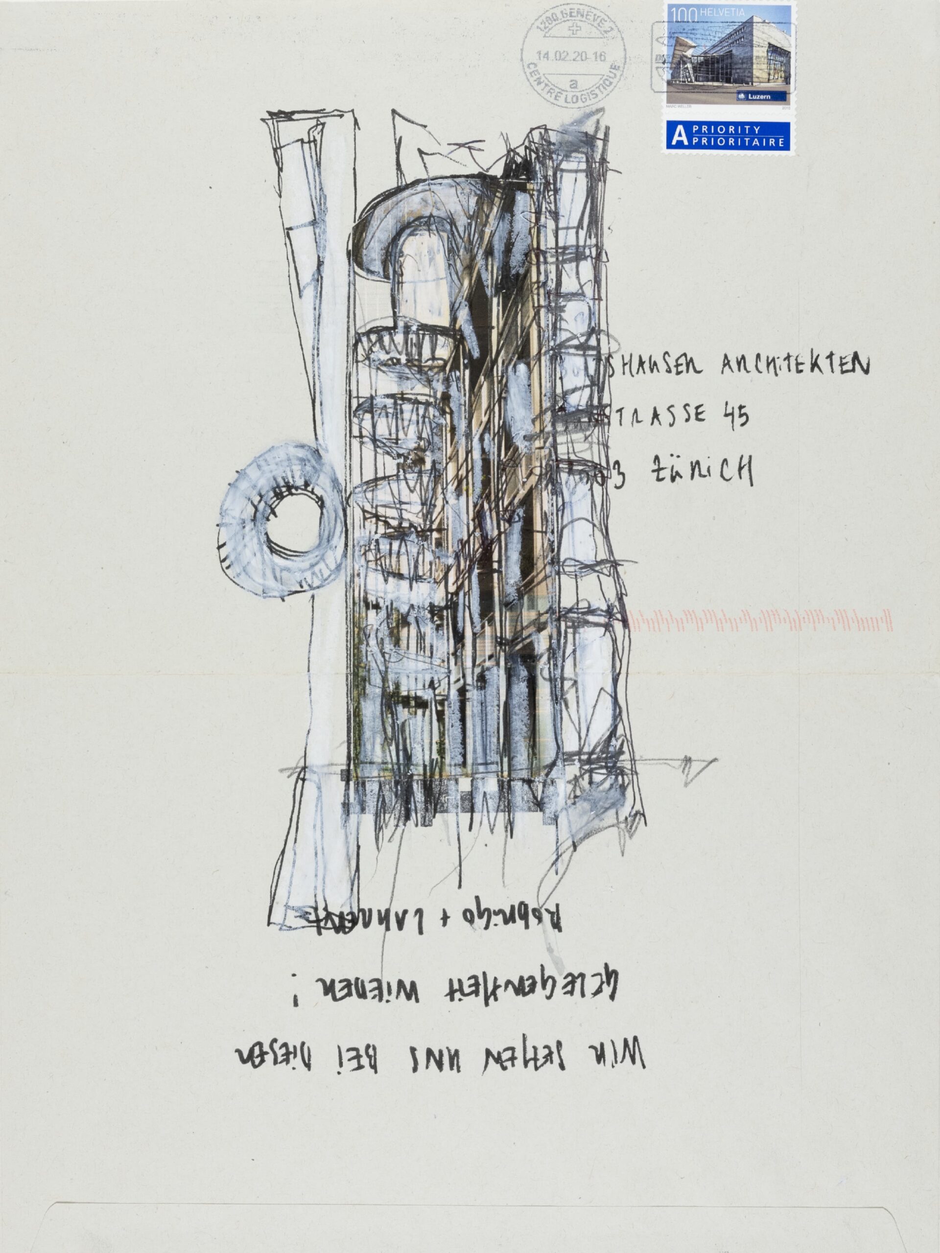 Boltshauser-Architekten-Wohnueberbauung-Altwiesen-Duebendorfstrasse-Skizze-Roger-Boltshauser