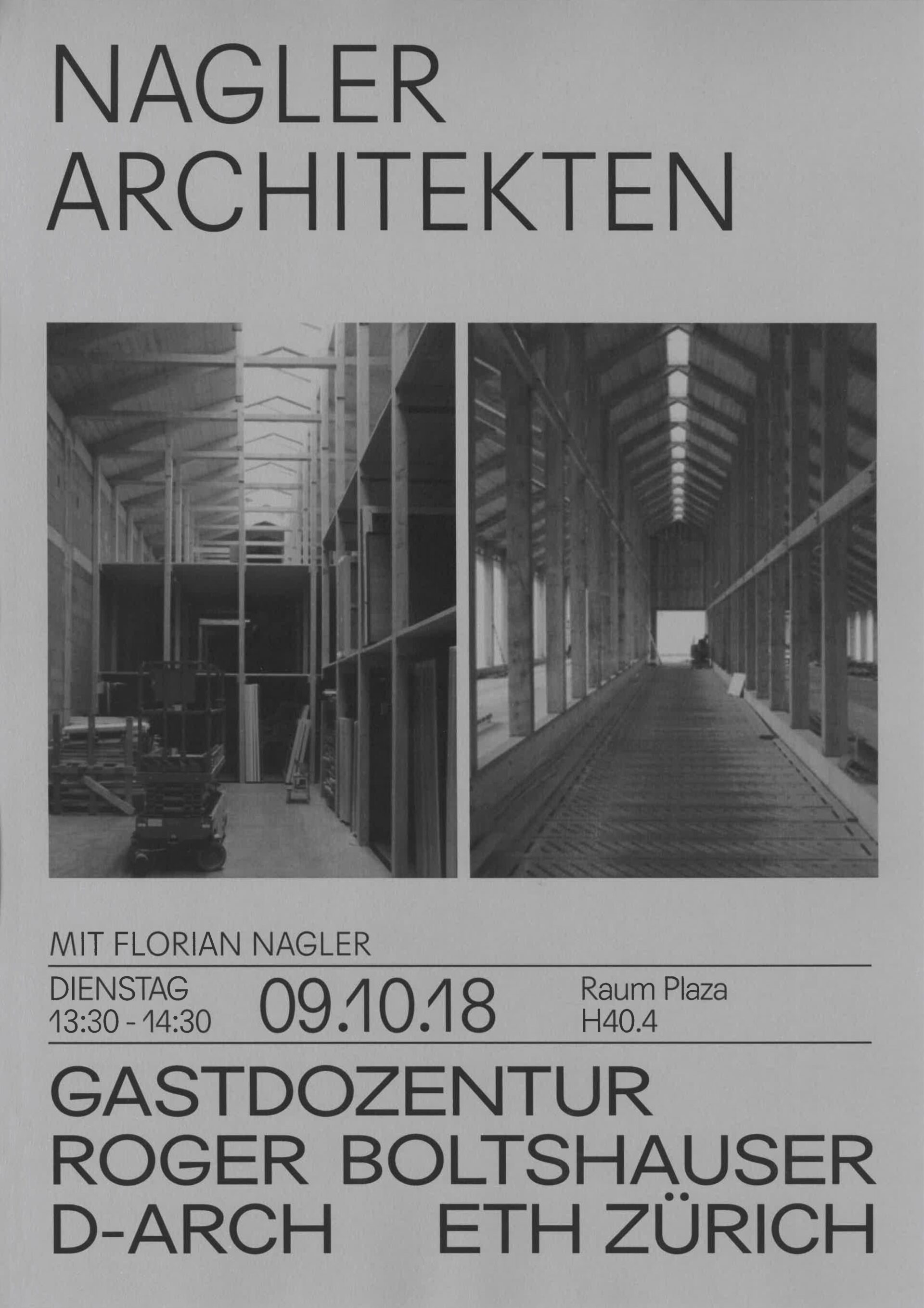 Boltshauser Architekten 181009 Vortrag von Florian Nagler