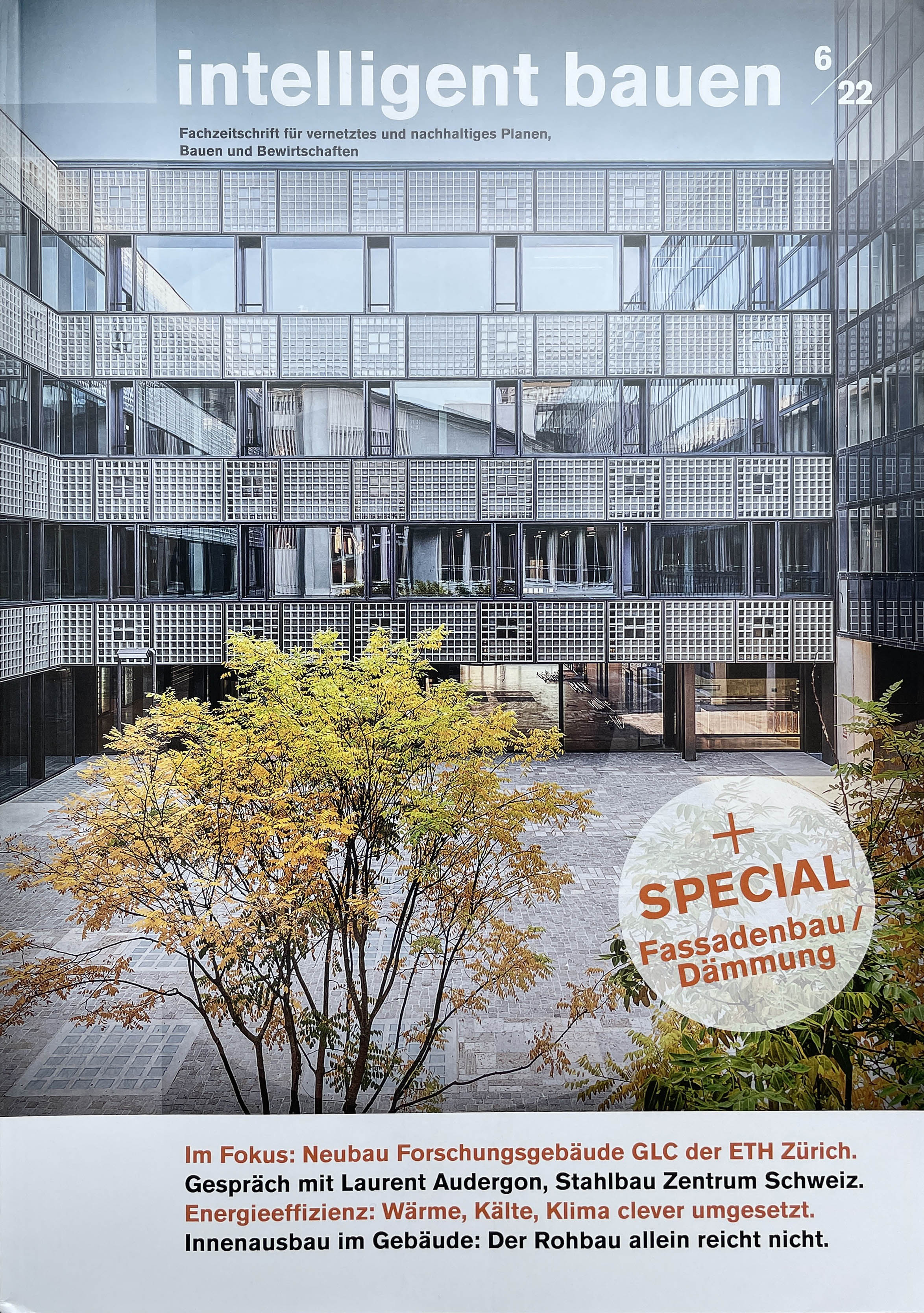 Boltshauser Architekten intelligent bauen ETH Forschungsgebäude GLC Zuerich
