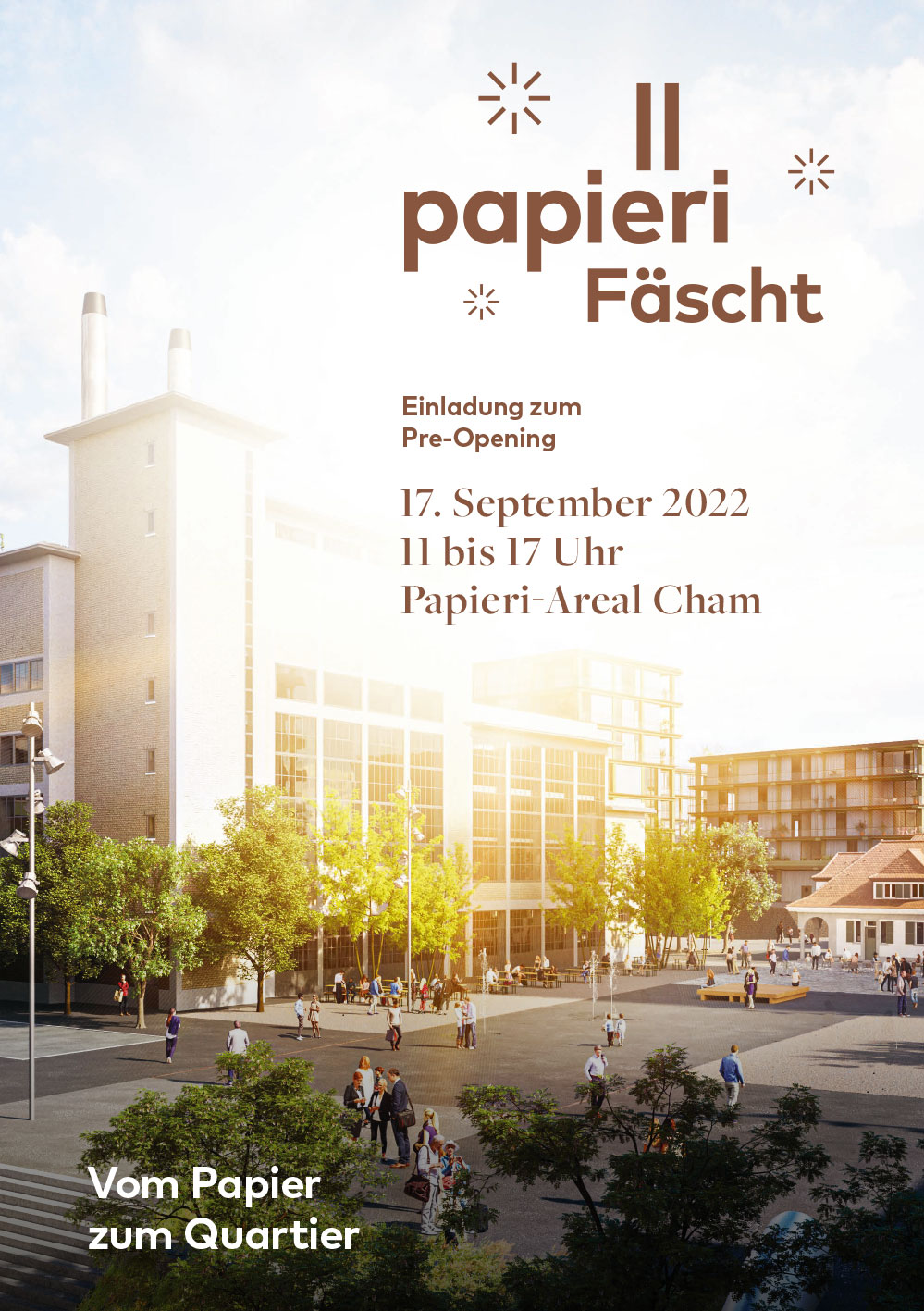 Boltshauser Architekten Einladung zum Papieri Fäscht