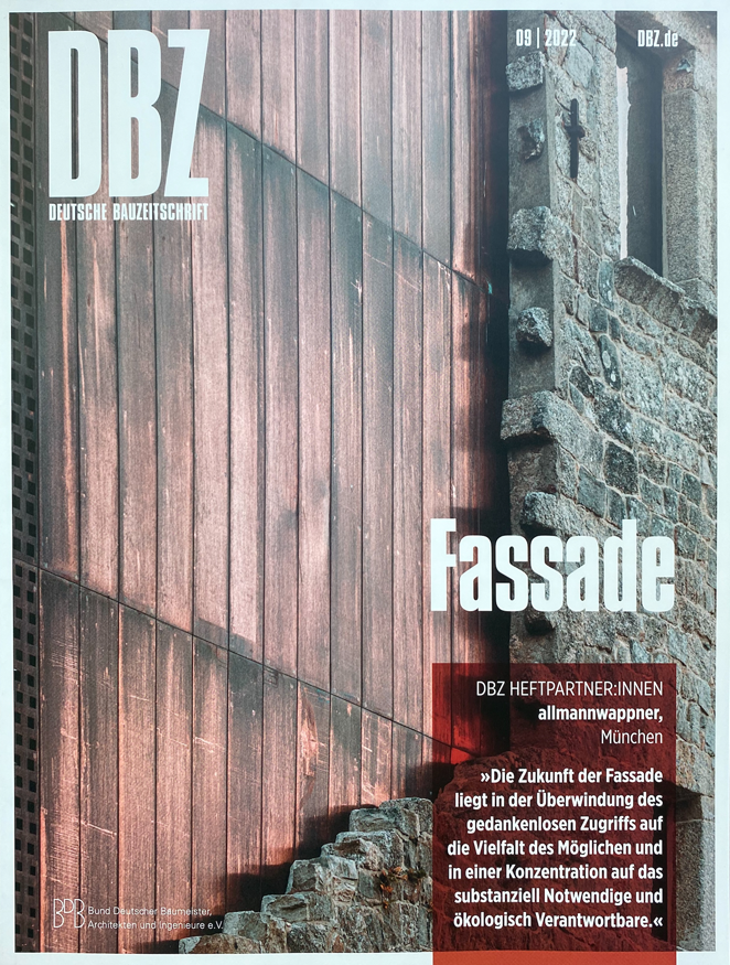 Boltshauser Architekten Glasbaustein Fassade neu gedacht