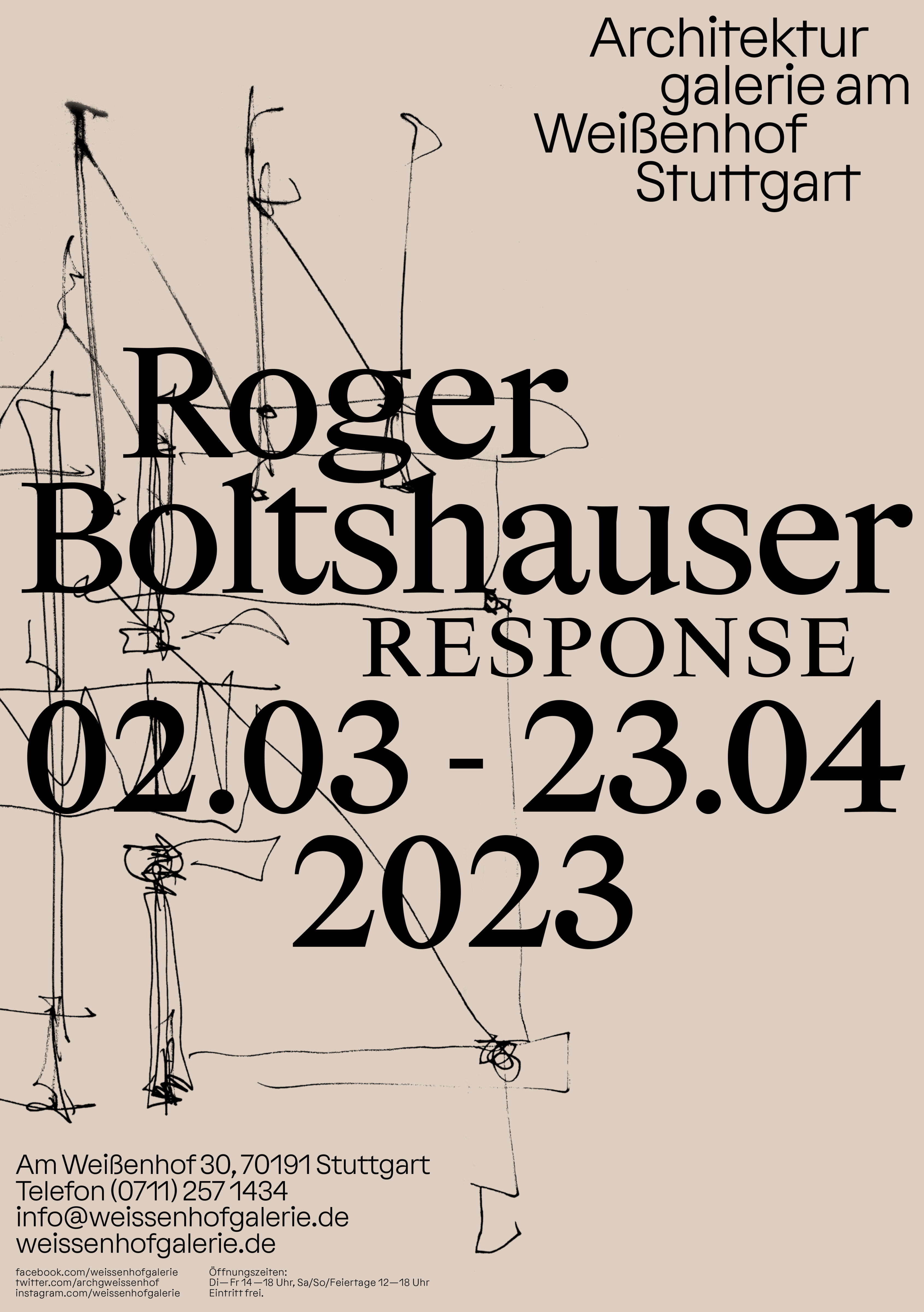 Roger Boltshauser - response